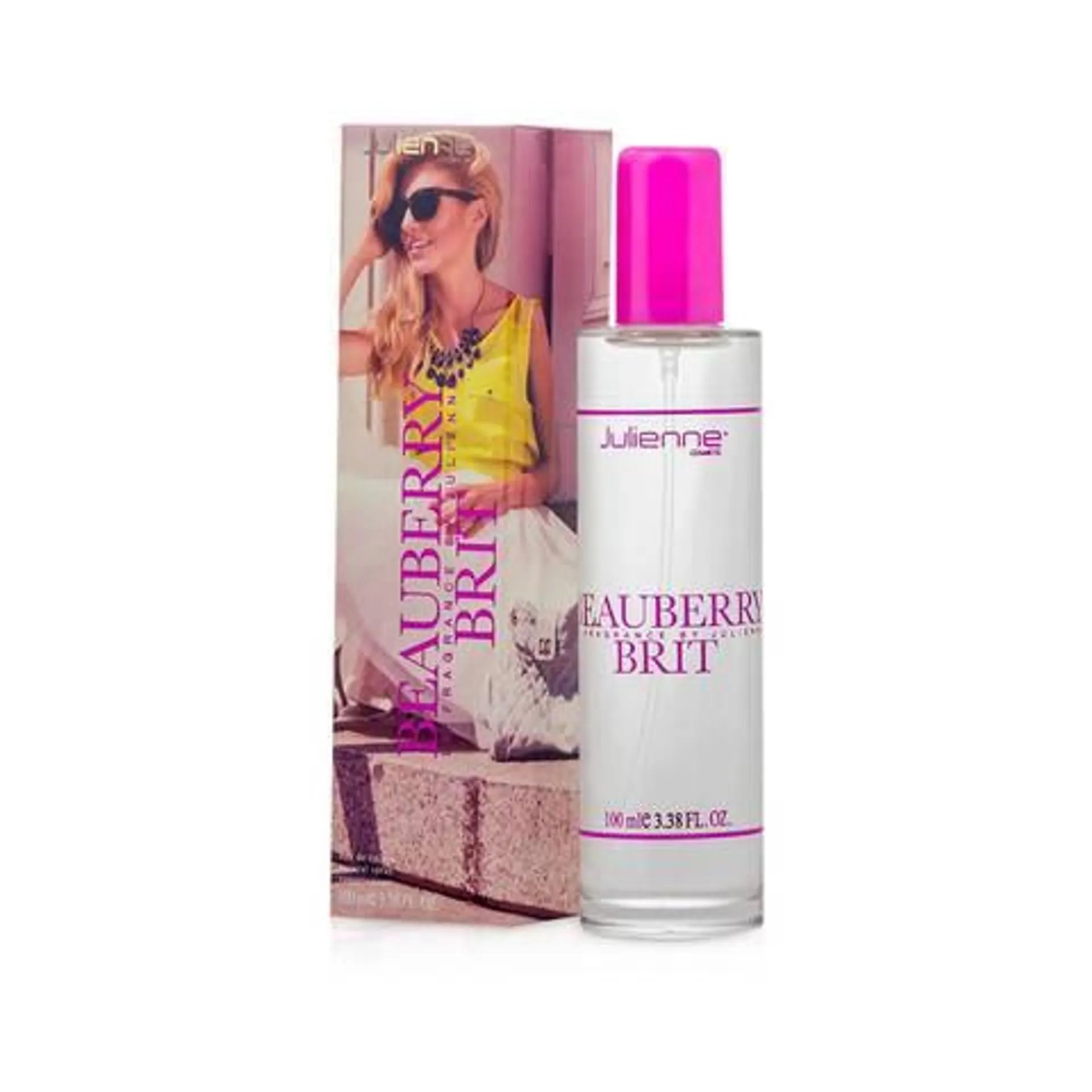 Colonia Julienne Femenina Beauberry Brit Frasco X 100 Ml