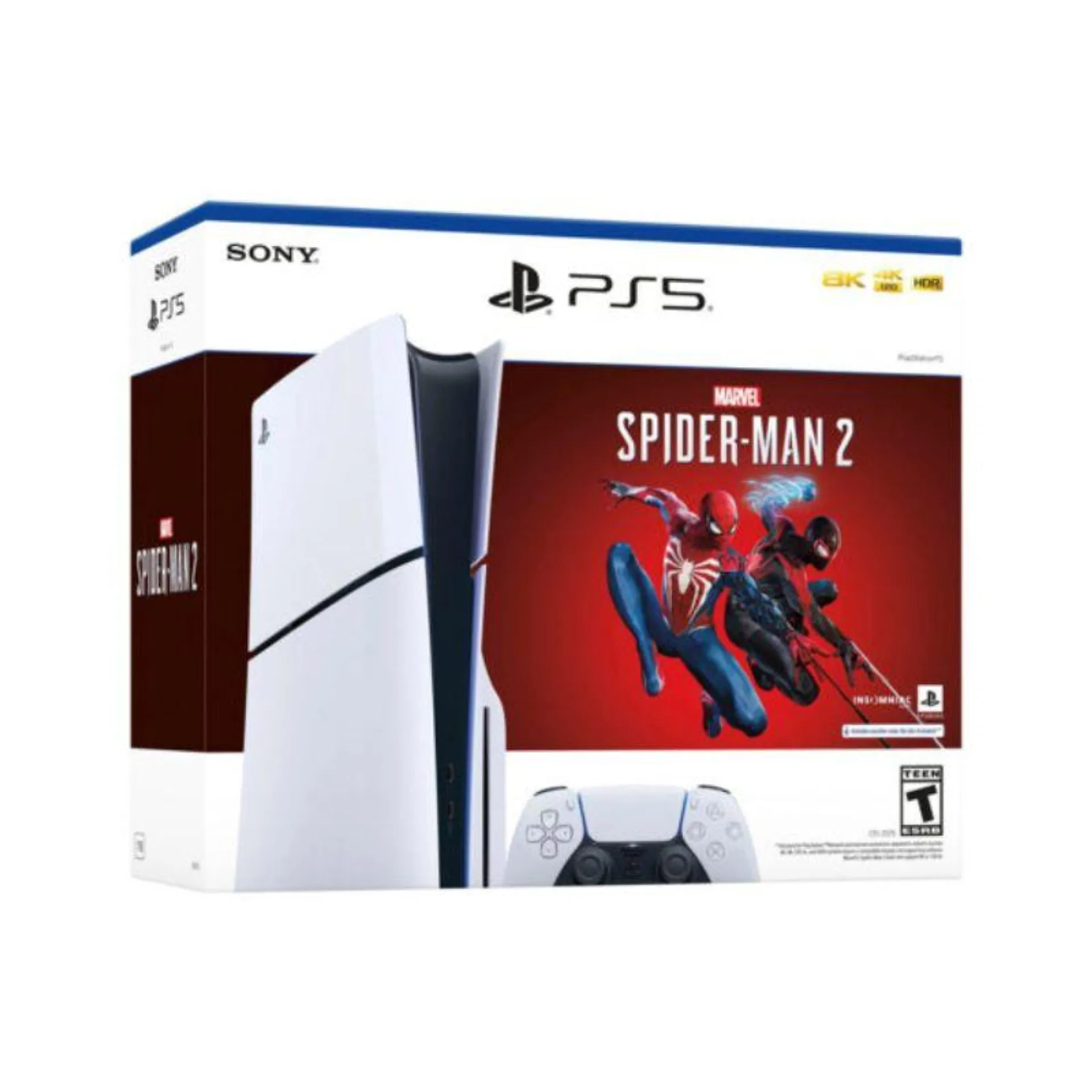 Playstation 5 Slim Disco Spiderman - Ps5 1 Control