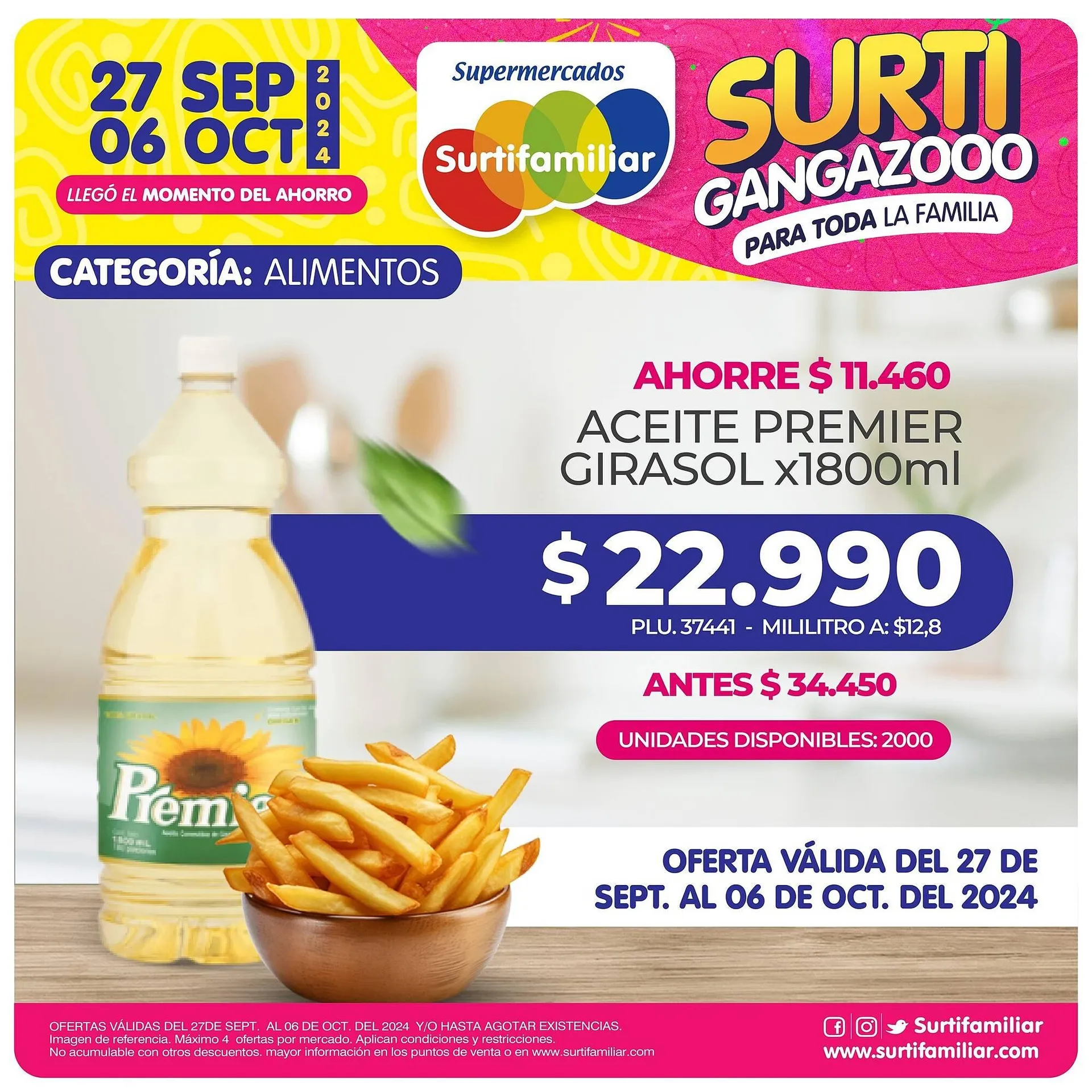 Catalogo de Catálogo Surtifamiliar 28 de septiembre al 5 de octubre 2024 - Pag 3