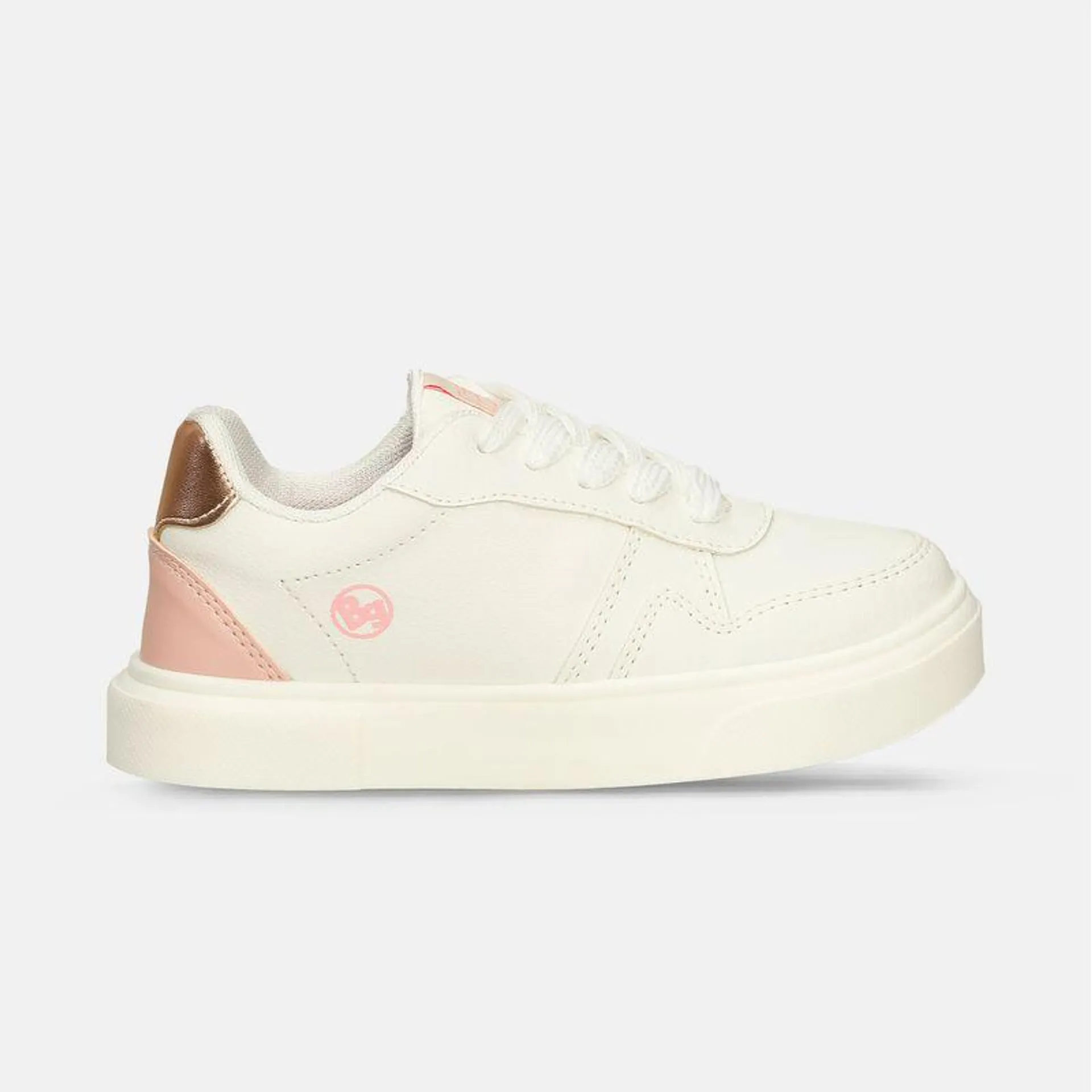 Tenis Casuales Blanco Bubblegummers Rosaura Niña