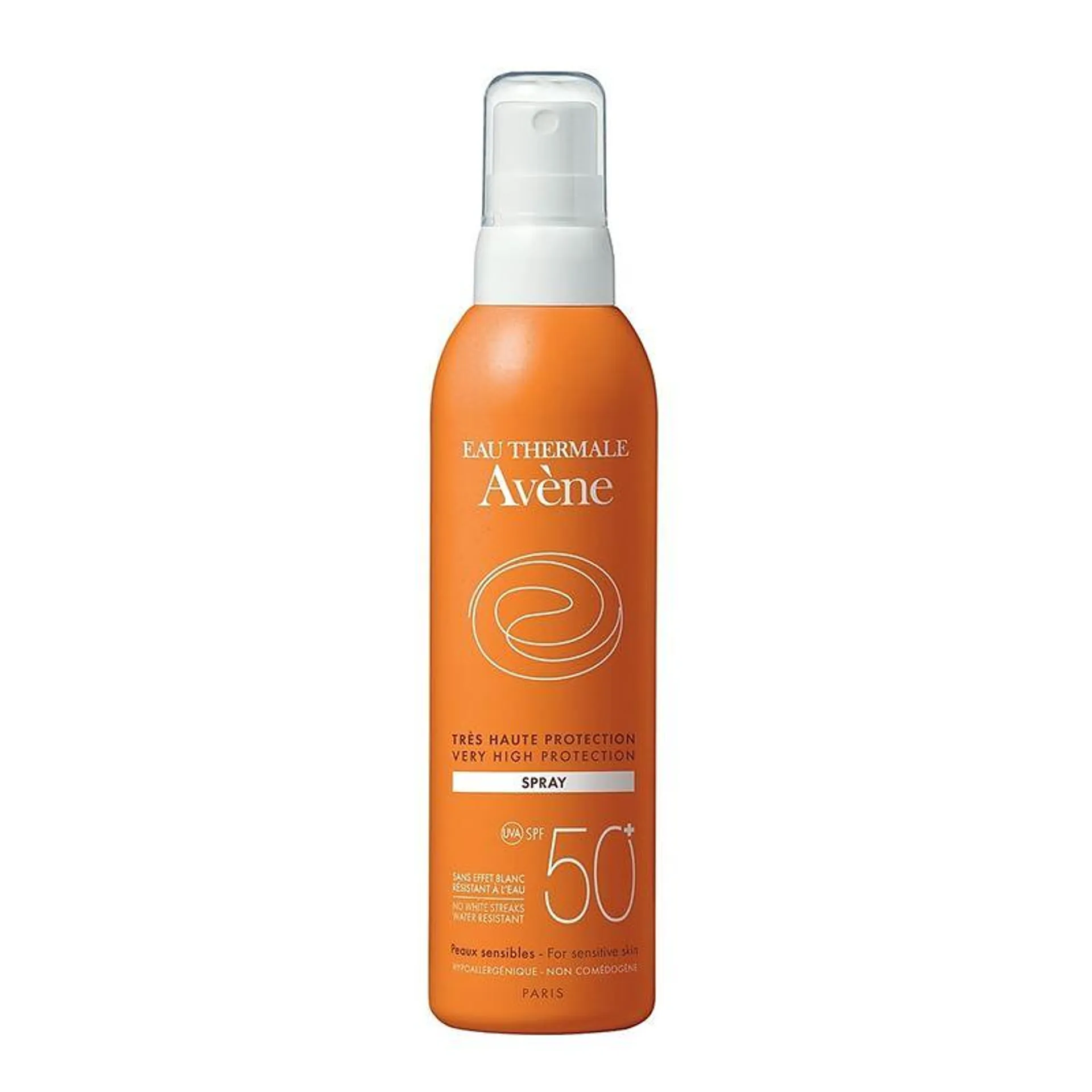 Protector Solar Avene Spf 50+ Spray Frasco X 200 Ml