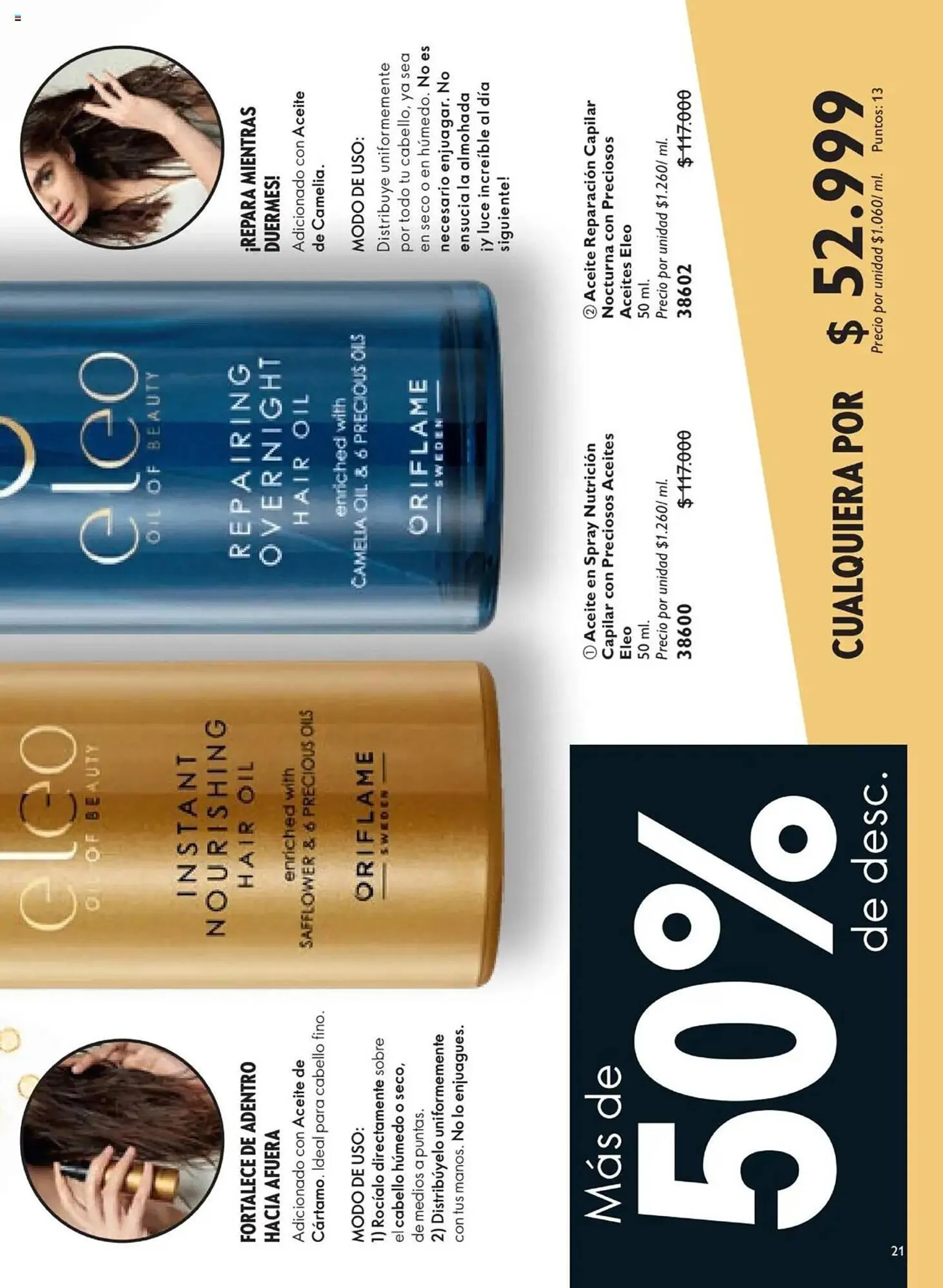 Catalogo de Catálogo Oriflame 28 de diciembre al 17 de enero 2025 - Pag 21