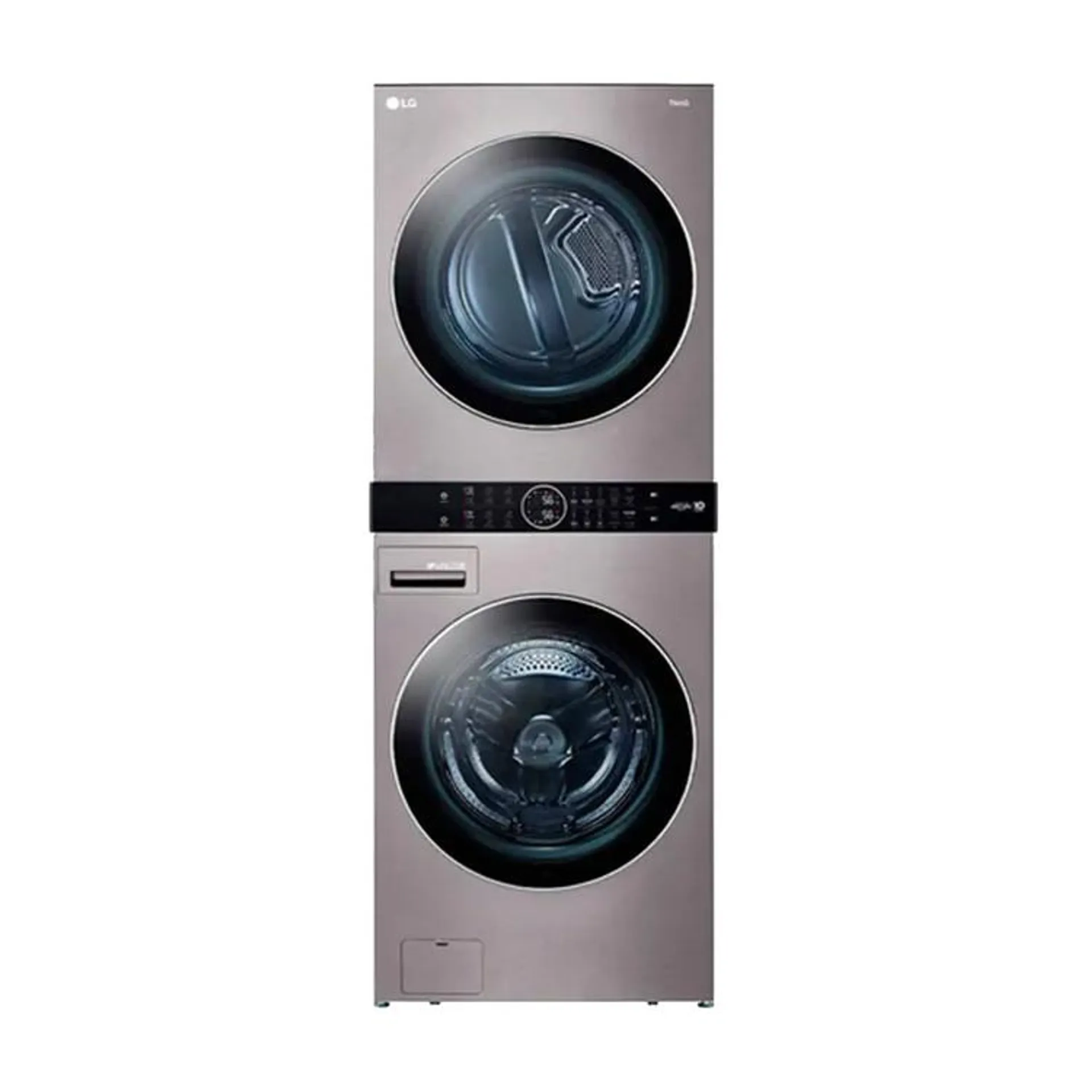 Torre de Lavado y Secado LG Washtower 22 Kilos WK22VS6 Gris con Inteligencia Artificial