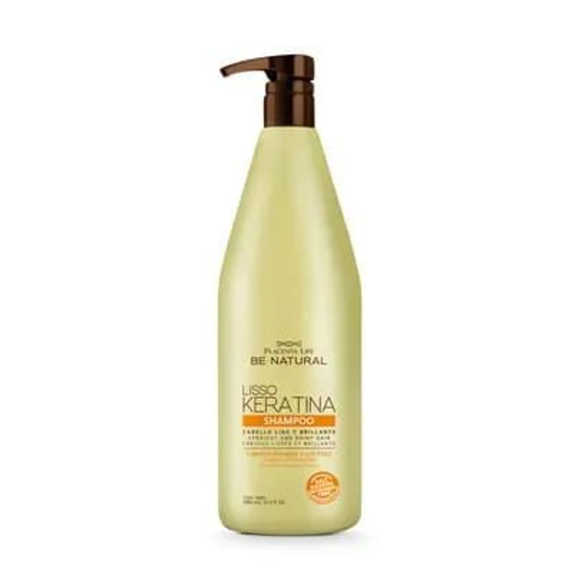 Shampoo Be Natural Liso Keratina x 1L