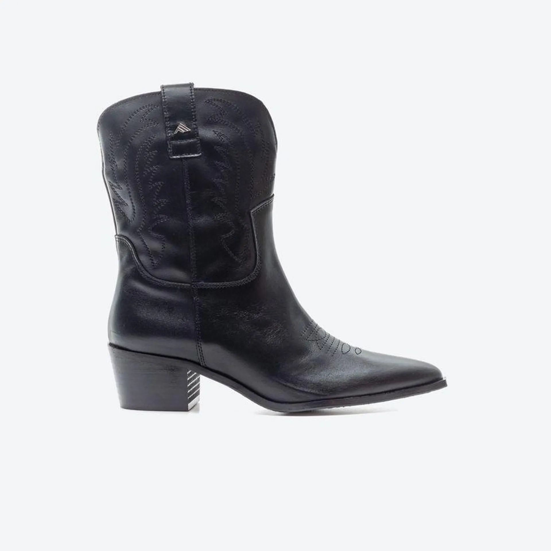 Bota Casual Mujer Freeport Bces Negro