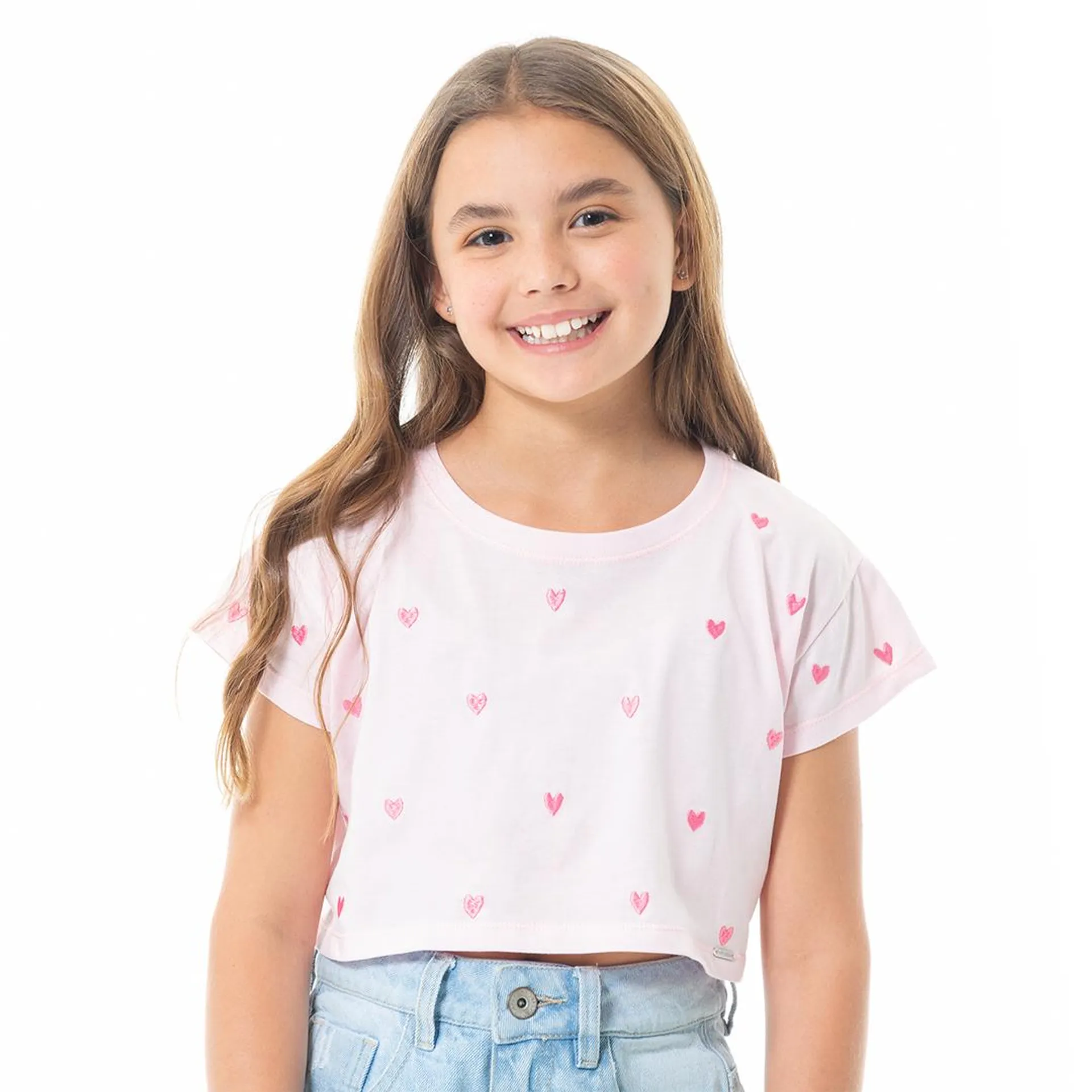 EMBROIDERED T-SHIRT FOR GIRLS