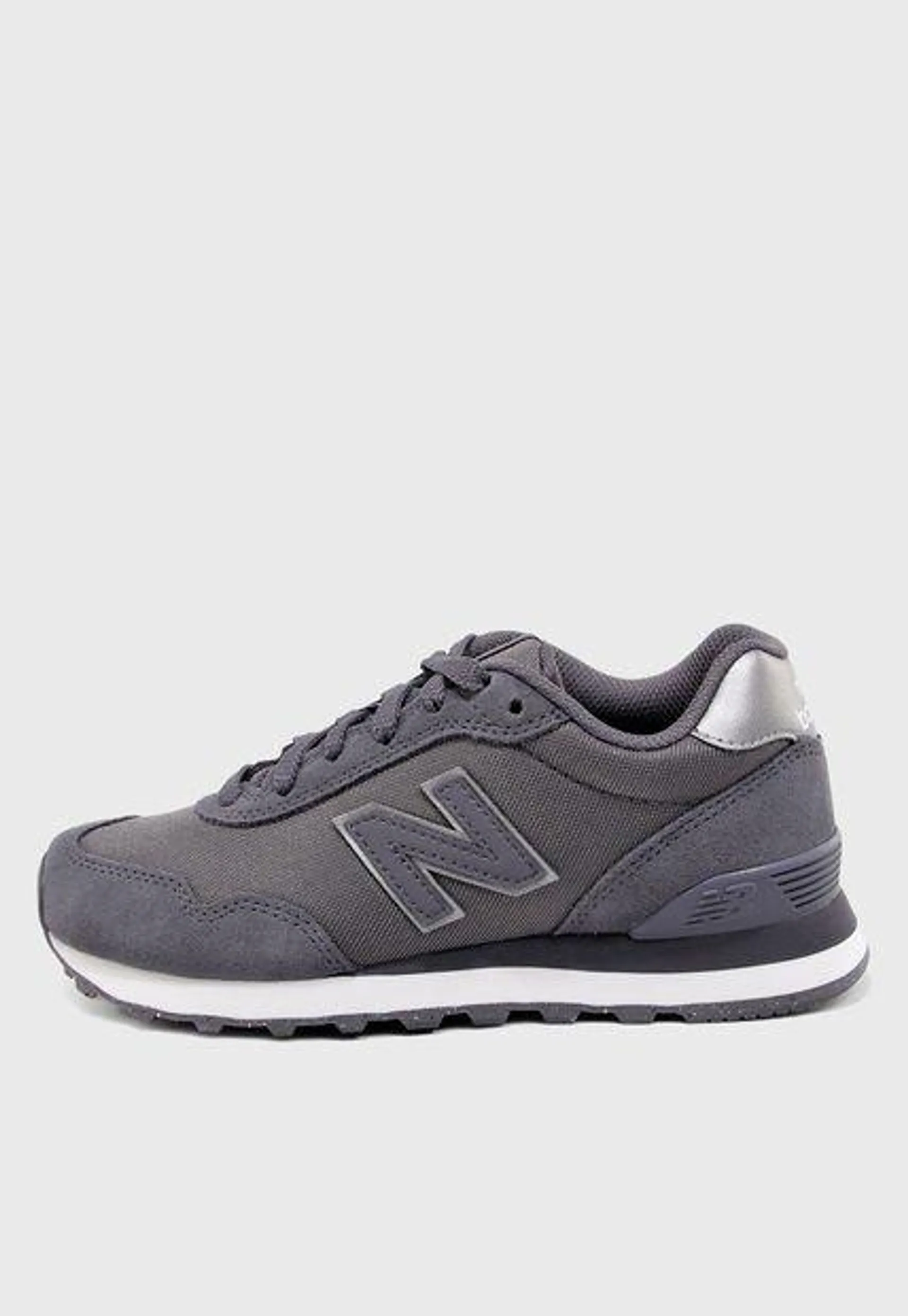 Tenis Lifestyle Gris-Blanco-Plateado New Balance 515