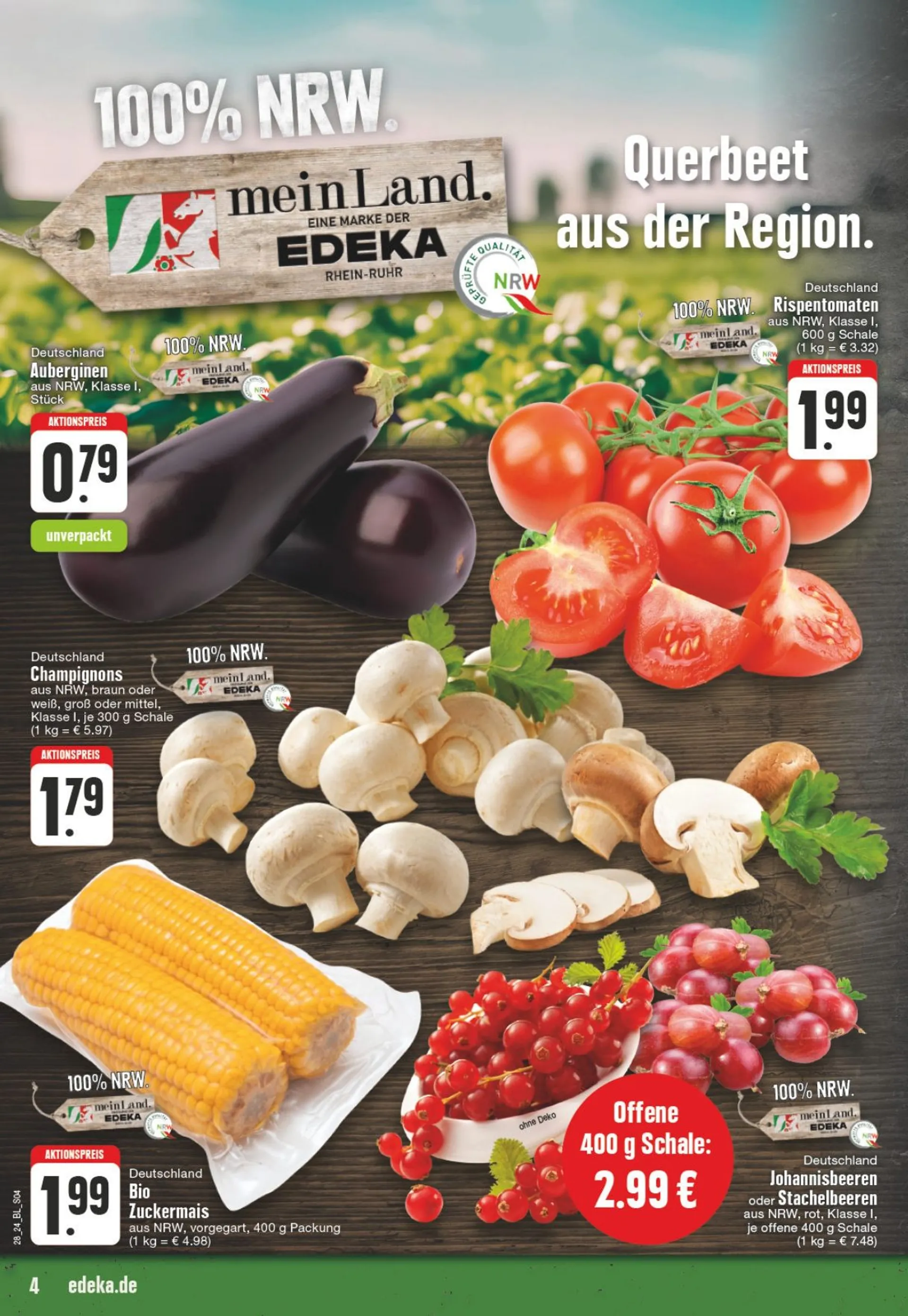 EDEKA ANGEBOTE von 8. Juli bis 13. Juli 2024 - Prospekt seite 8