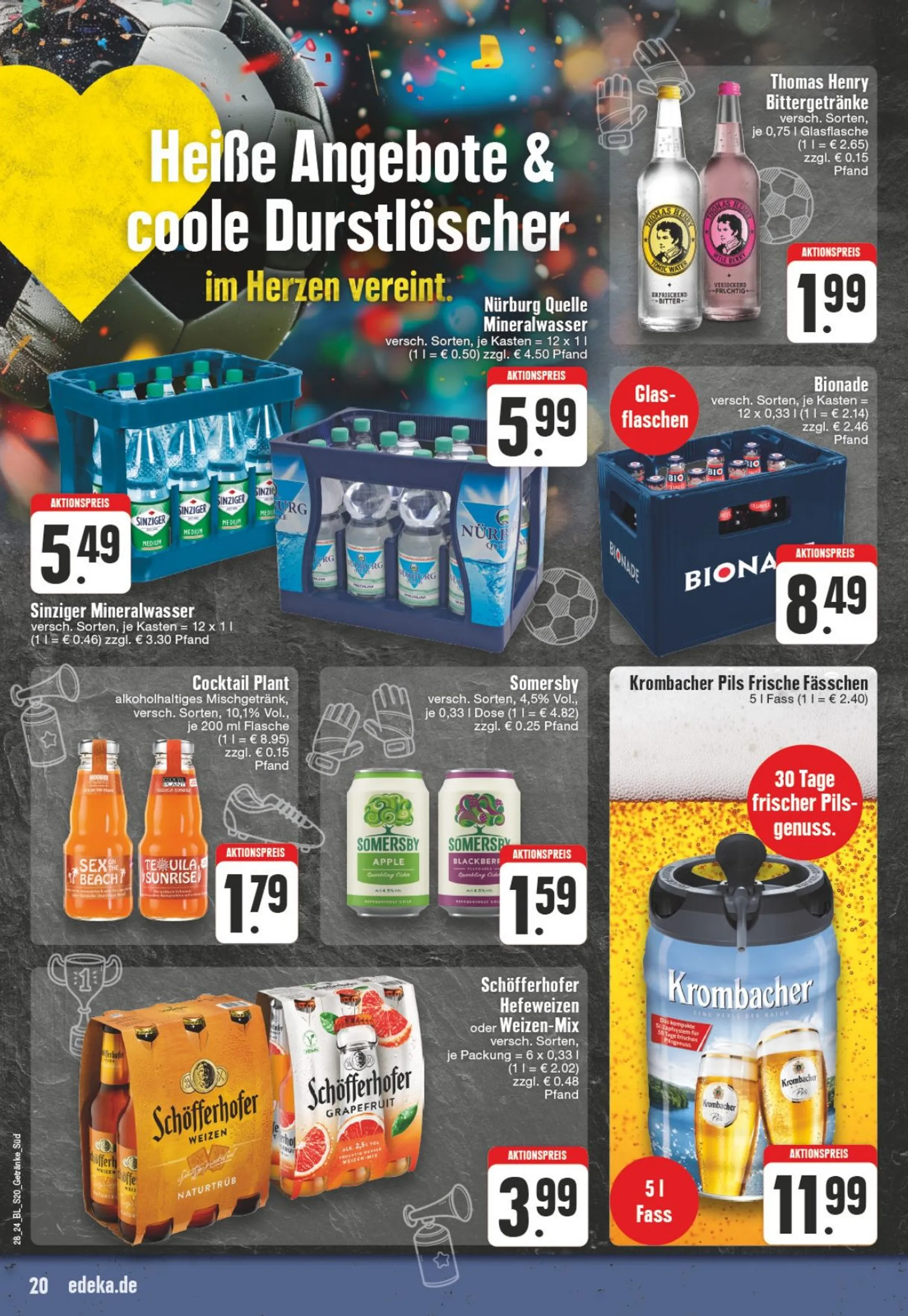 EDEKA ANGEBOTE von 8. Juli bis 13. Juli 2024 - Prospekt seite 27