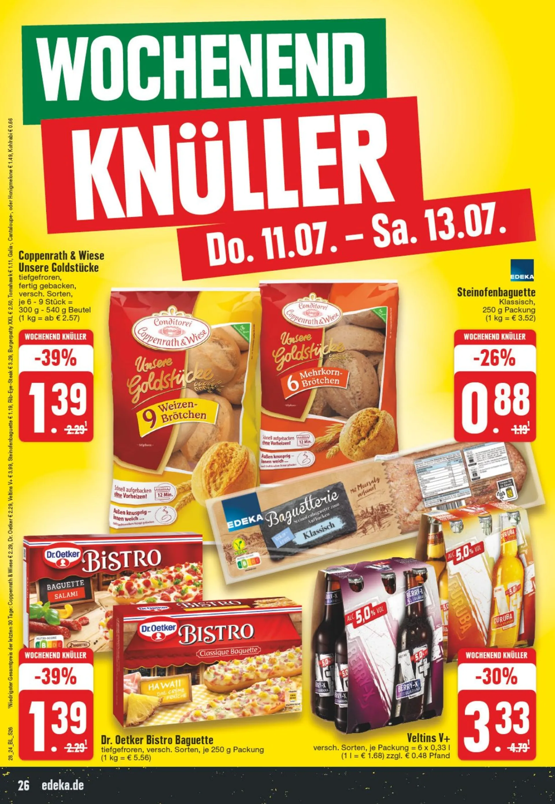 EDEKA ANGEBOTE von 8. Juli bis 13. Juli 2024 - Prospekt seite 11