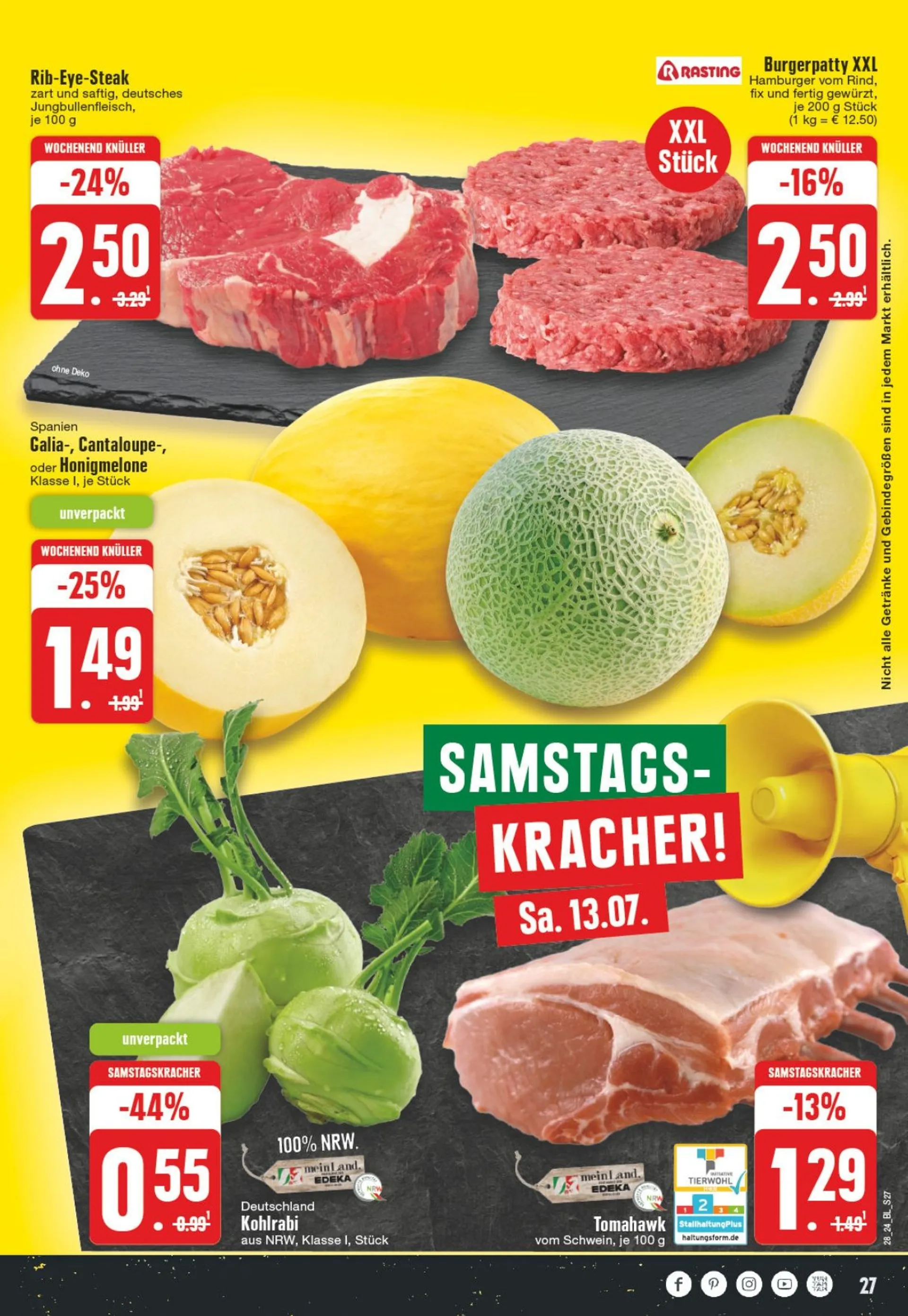 EDEKA ANGEBOTE von 8. Juli bis 13. Juli 2024 - Prospekt seite 4