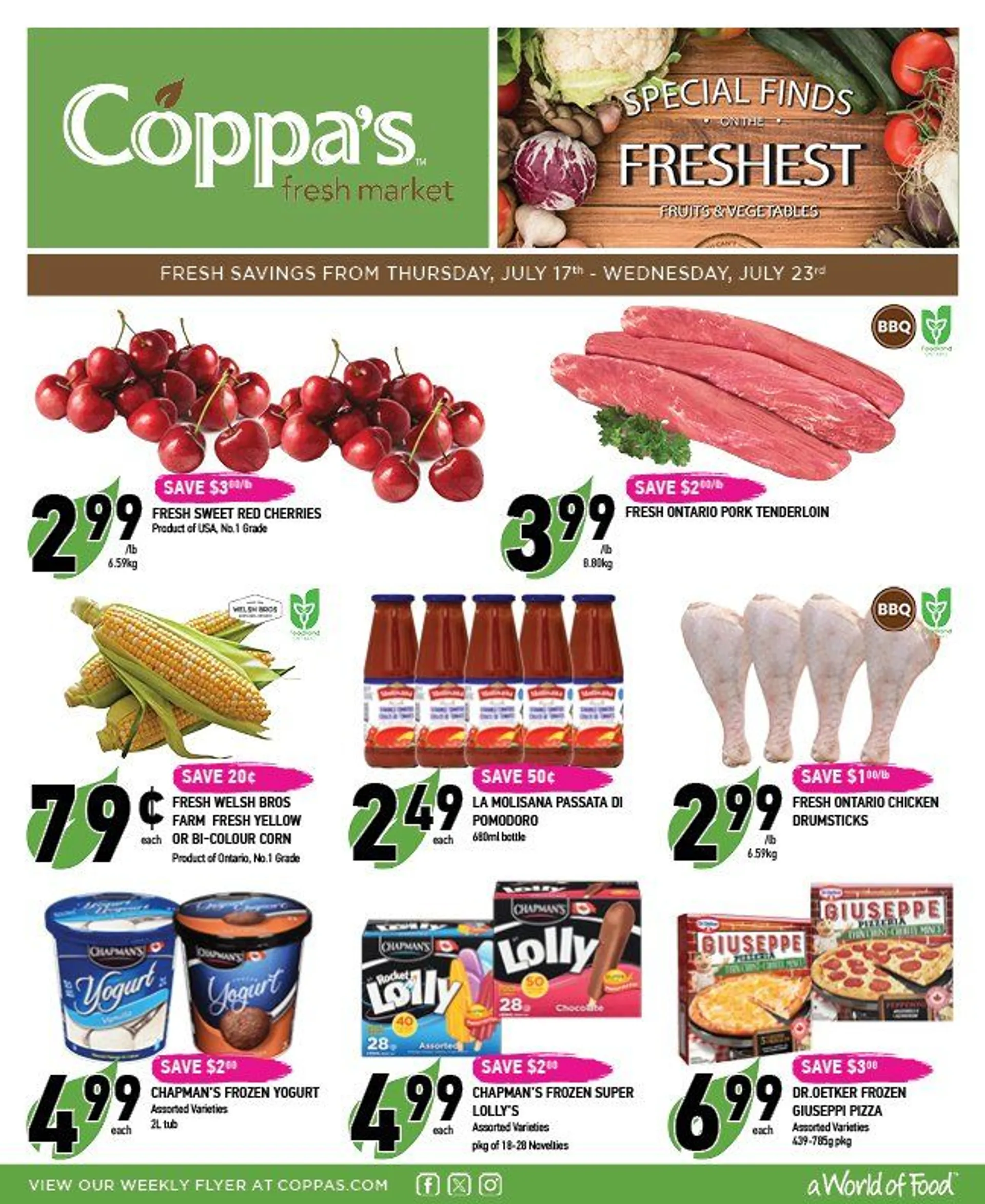 Coppas Fresh Market flyers  from July 17 to July 23 2025 - flyer page 