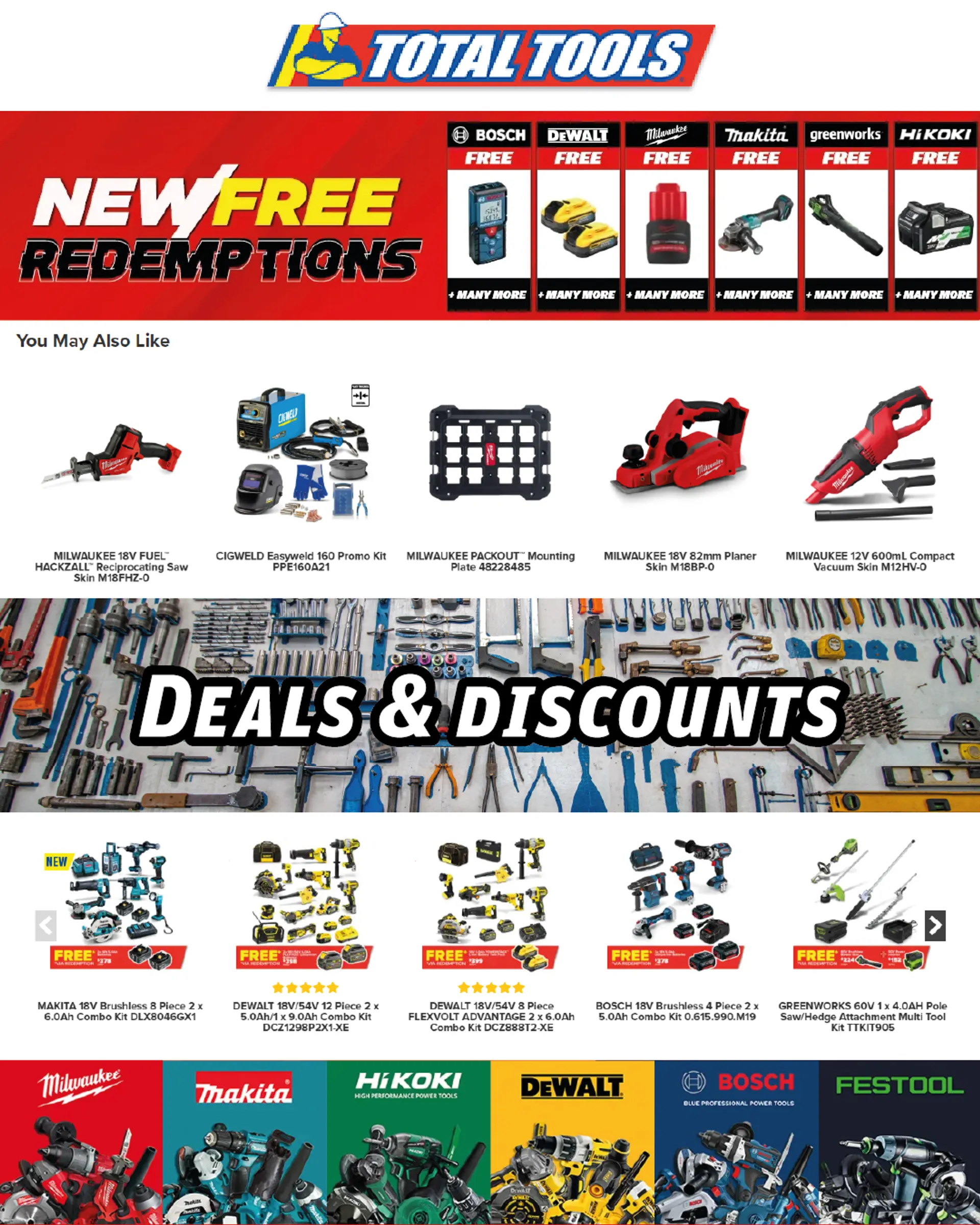 Total Tools - Catalogue valid from 26 April to 1 May 2024 - page 1