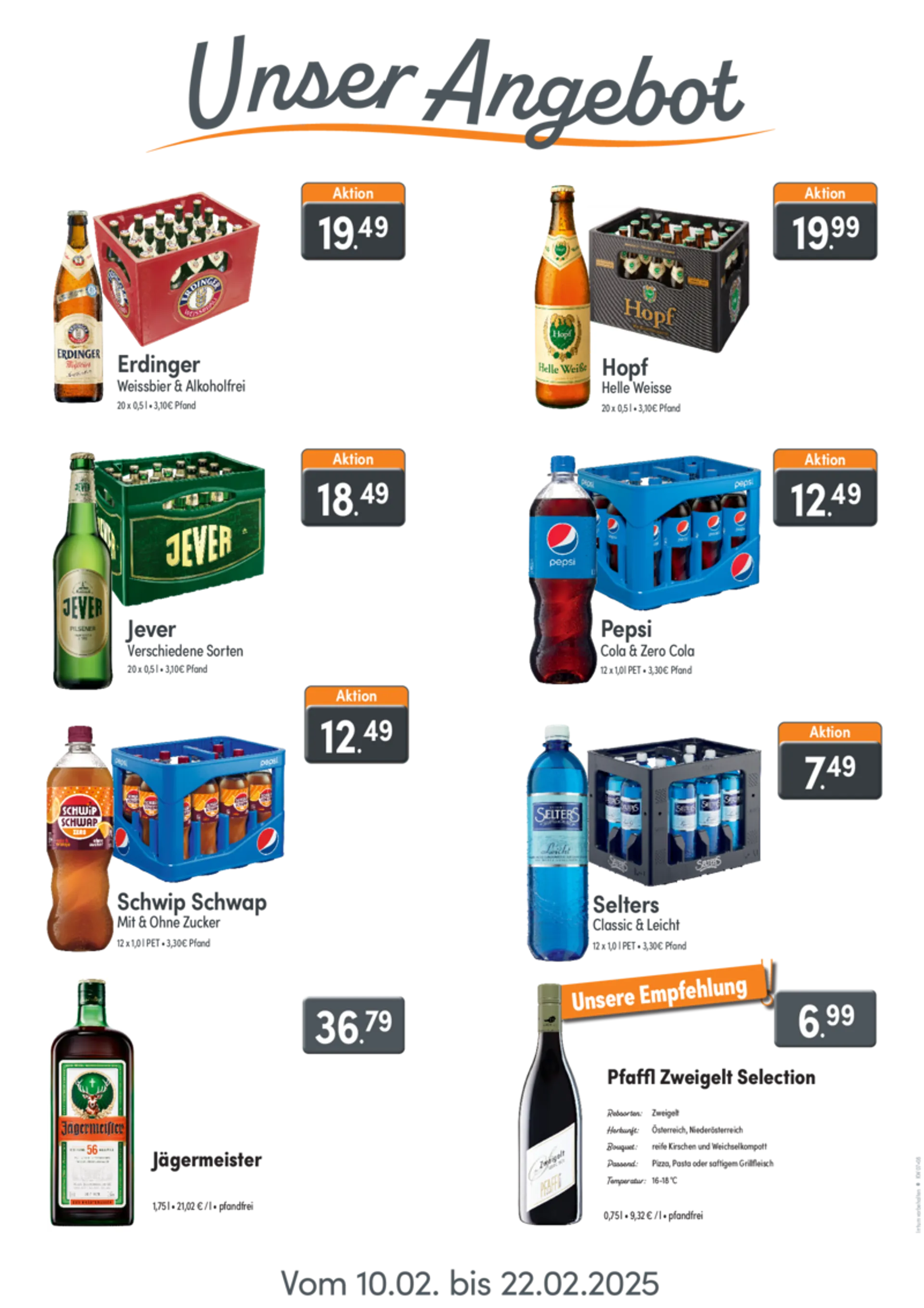 Fristo Getränkemarkt Deals von 13. Februar bis 22. Februar 2025 - Prospekt seite 