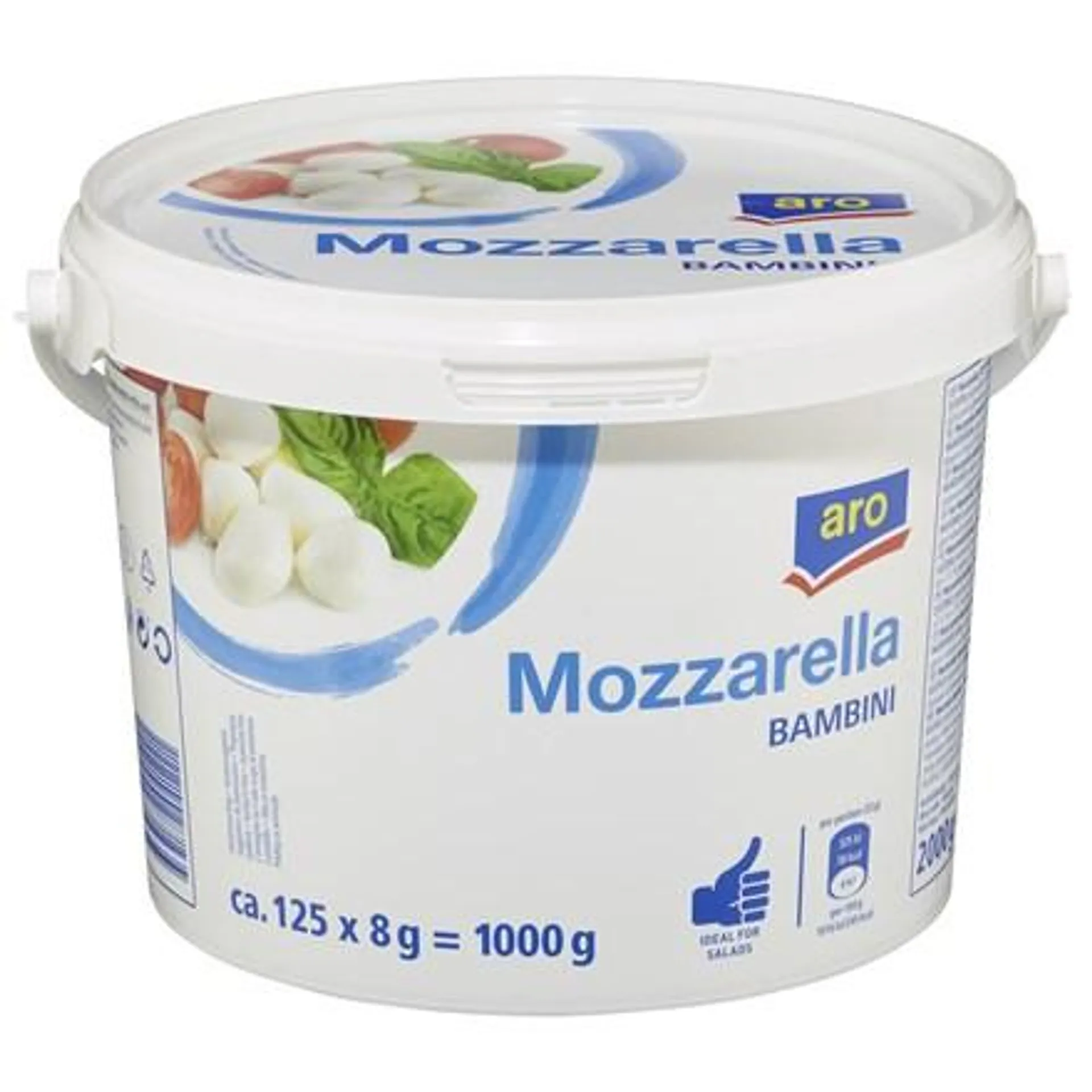 aro Mozzarella Bambini chlaz. 1 kg (cca 125 x 8 g)