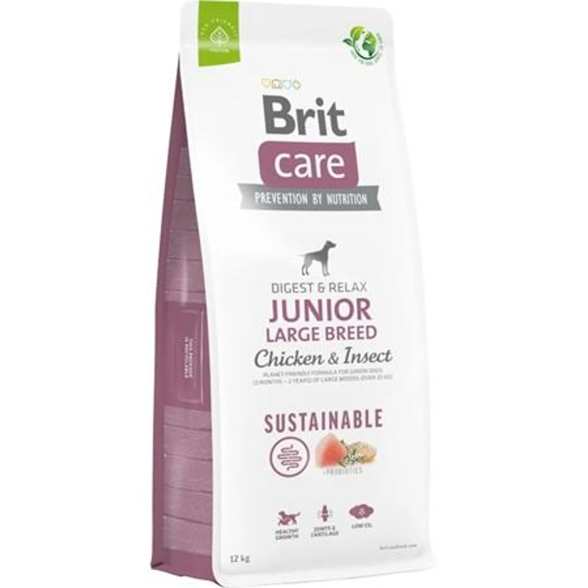 Brit Care Dog Sustainable Junior Large Breed 12 kg