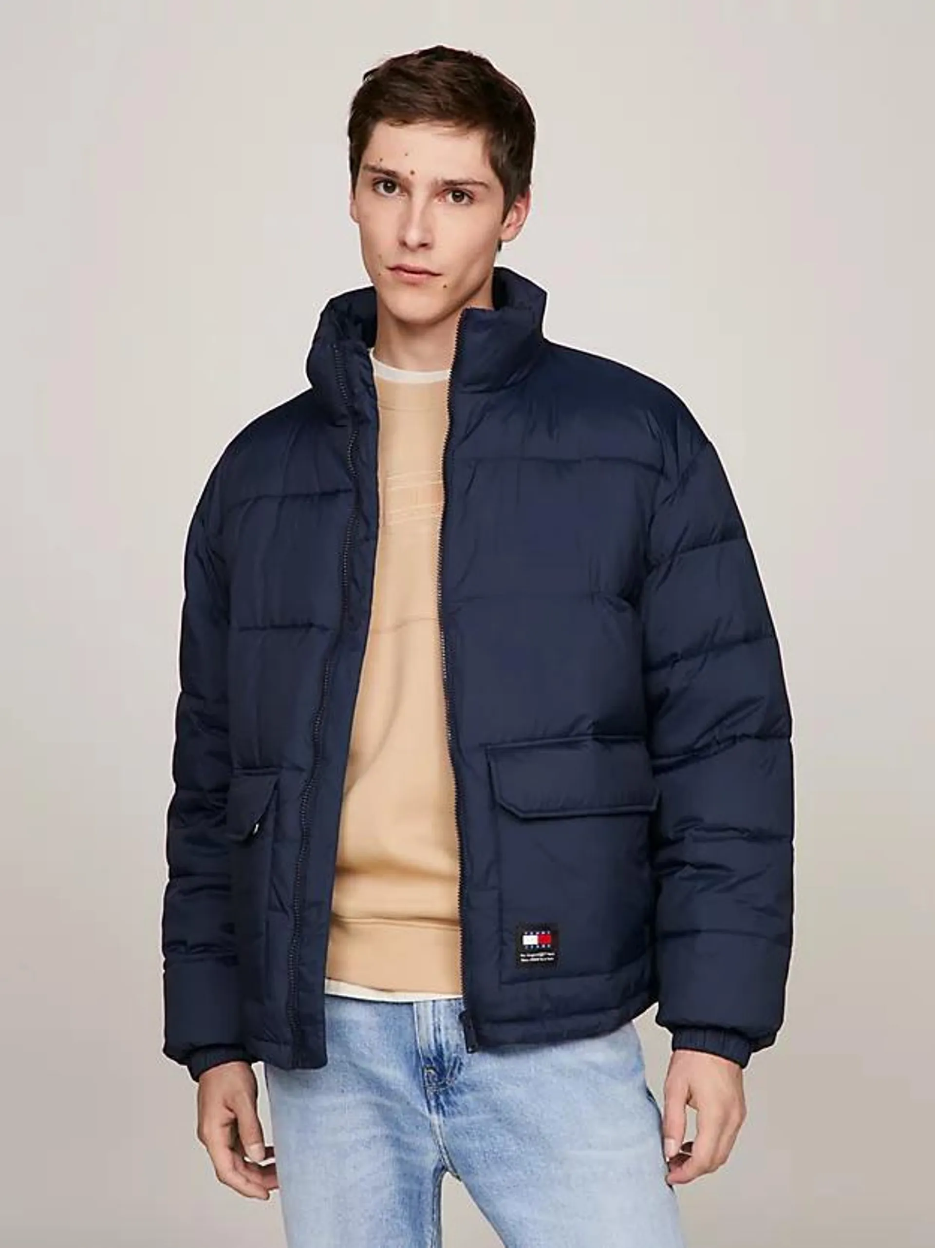 Back Logo Puffer Jacket