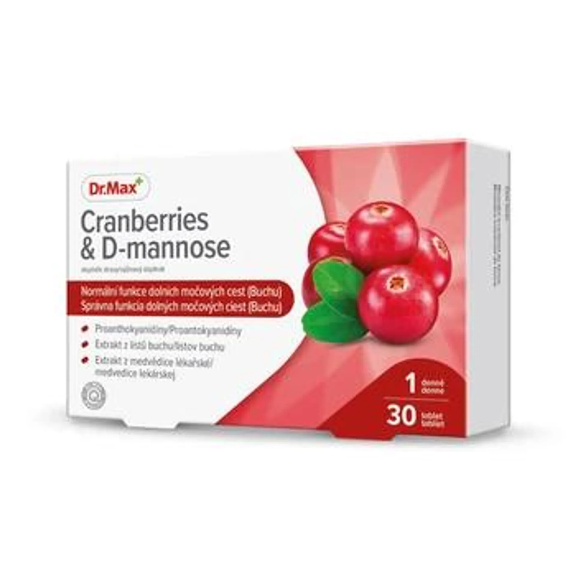 Dr. Max Cranberries & D-mannose 30 tablet