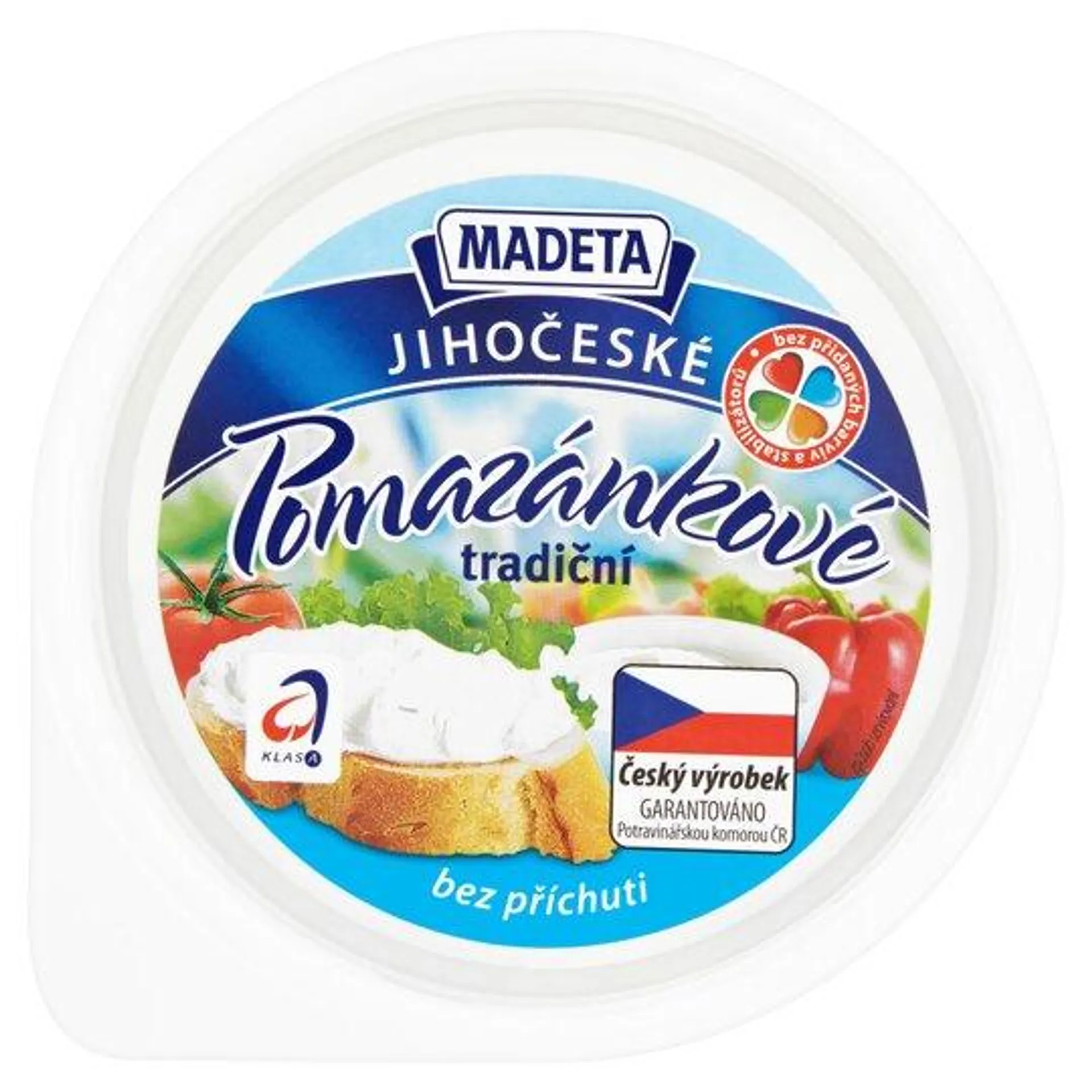 Madeta Jihočeské pomazánkové tradiční bez příchuti 150g