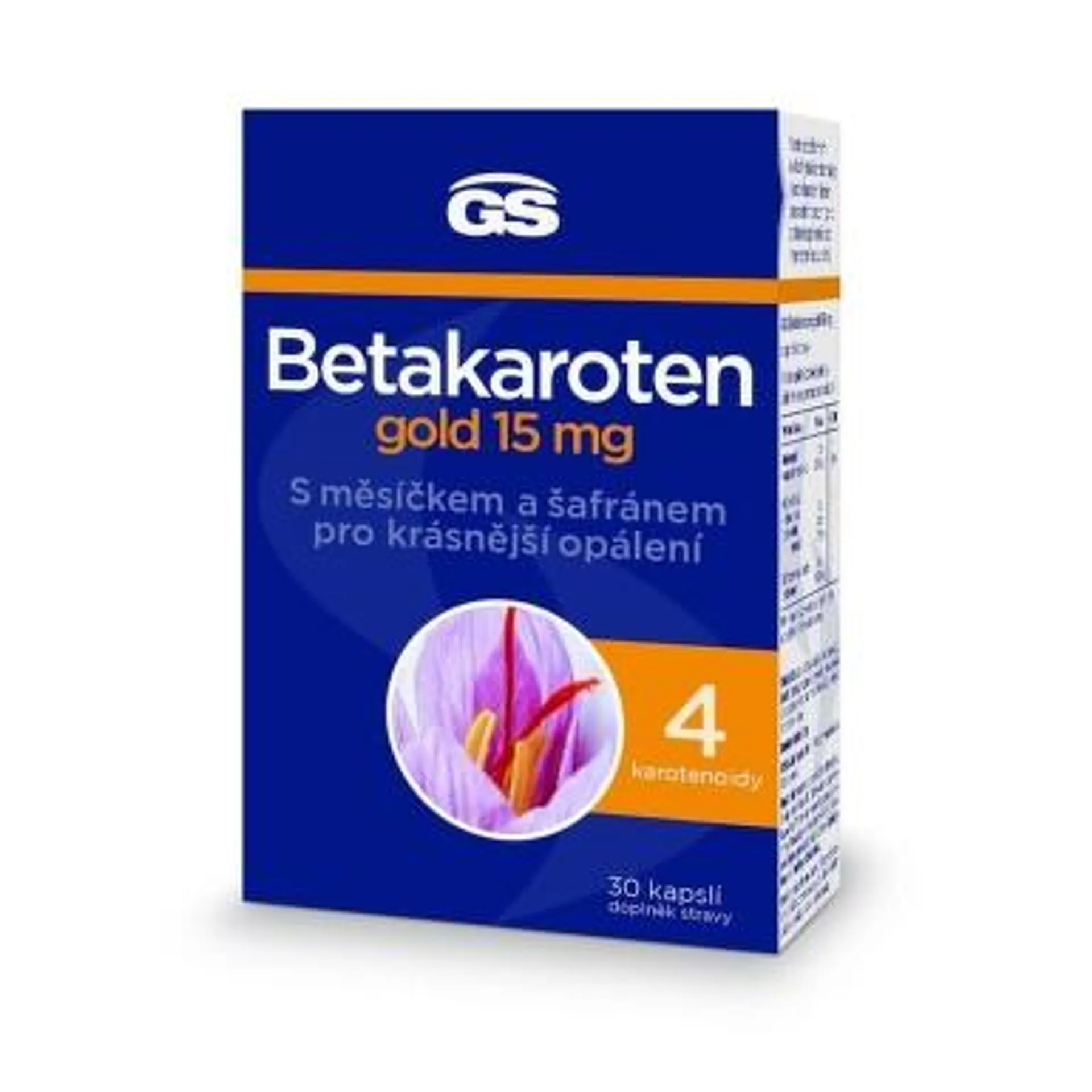 GS Betakaroten gold 15mg cps.30