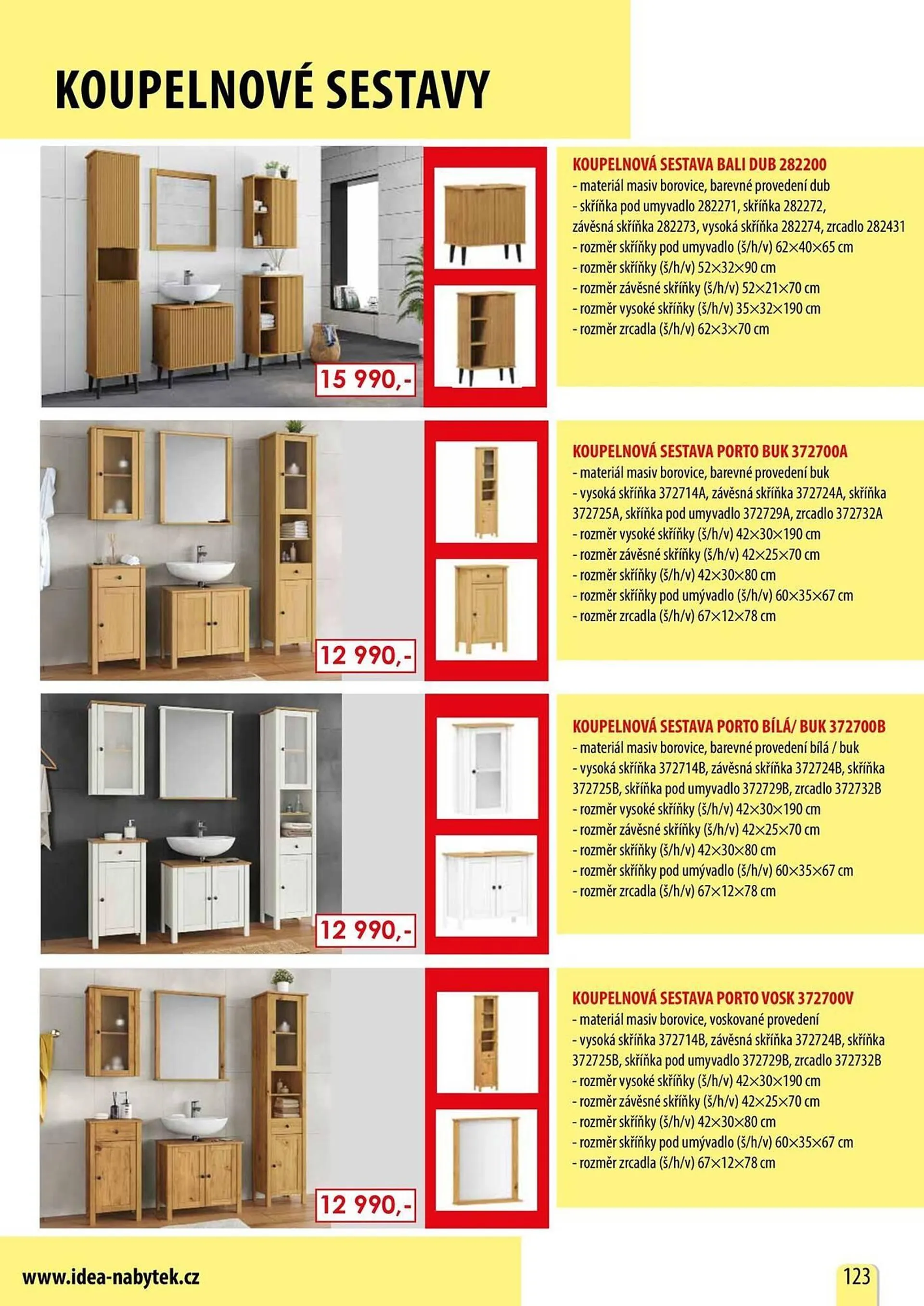 IDEA nábytek leták - 19. prosince 2. ledna 2025 - Page 123