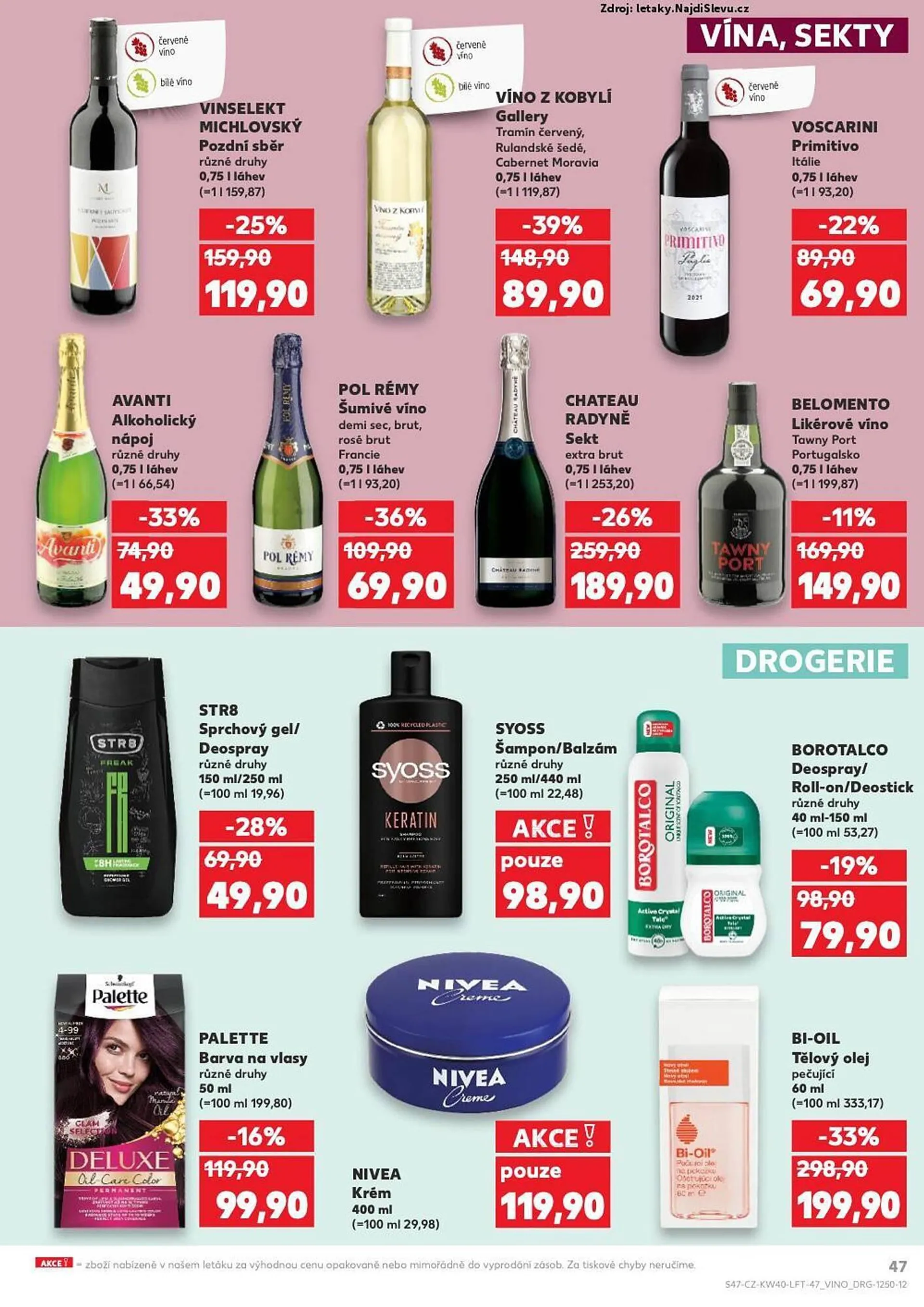 Kaufland leták - 2. října 8. října 2024 - Page 47