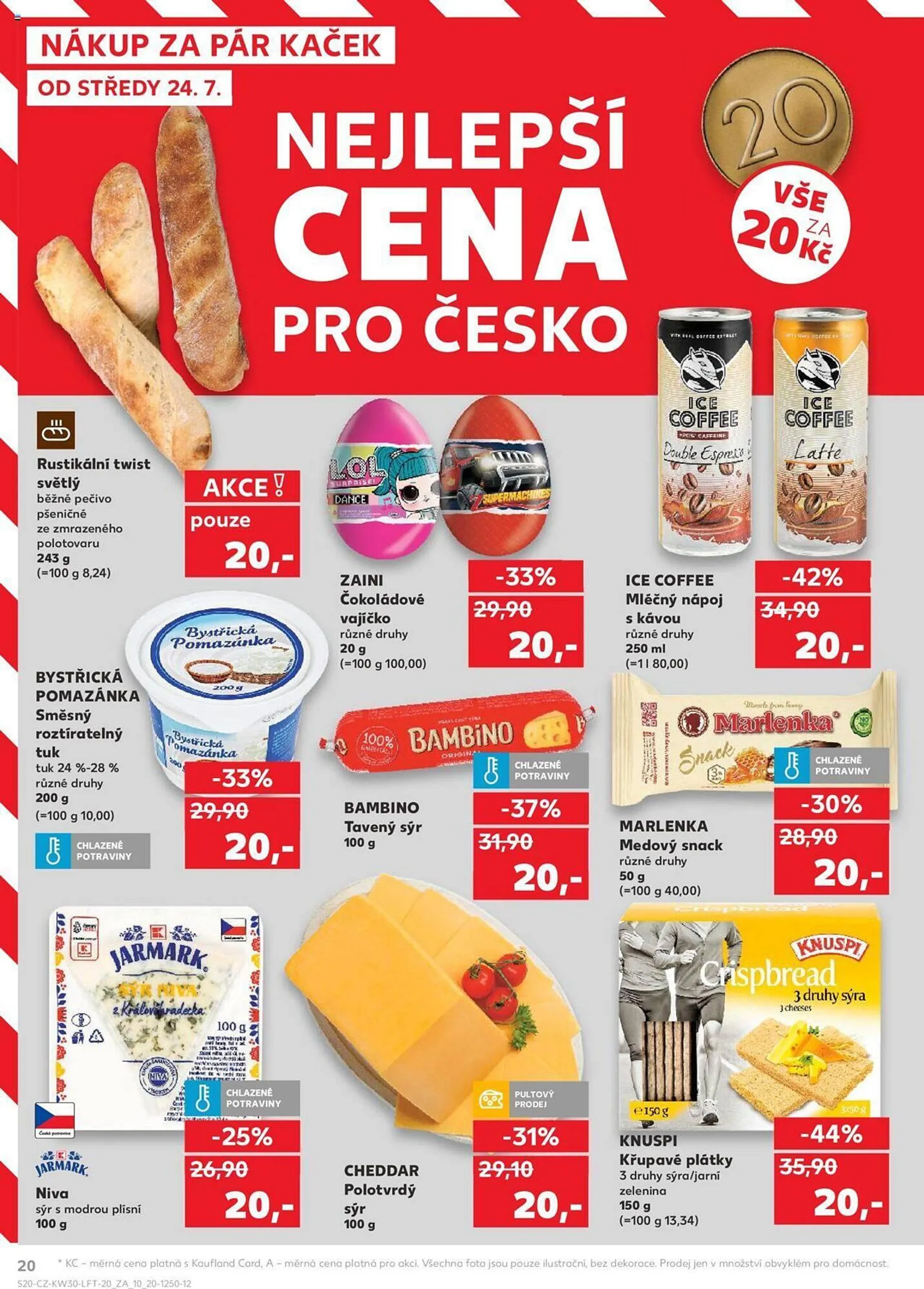 Kaufland leták - 24. července 30. července 2024 - Page 20