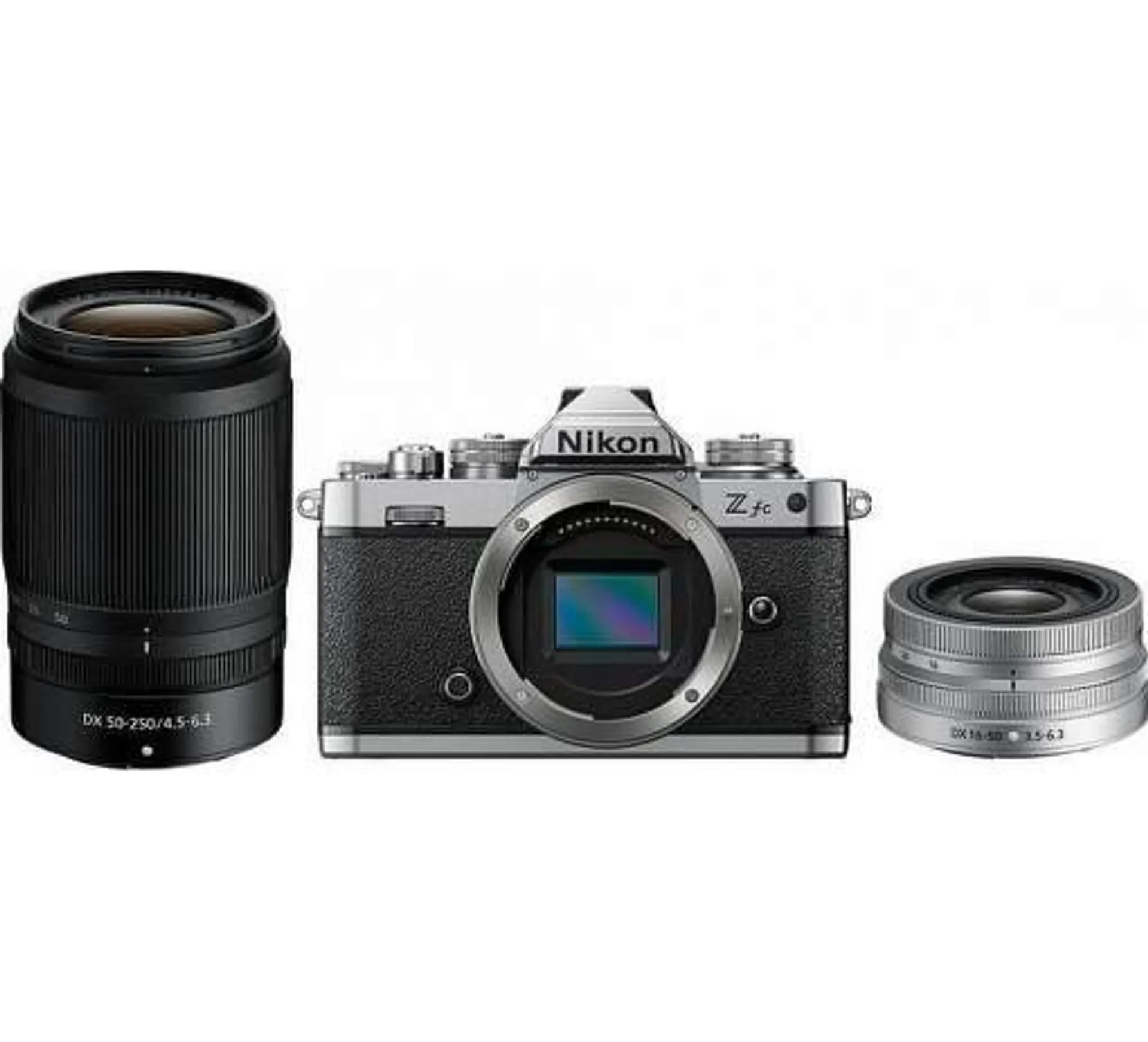 Nikon Z fc + 16–50 mm VR / 50–250 mm VR