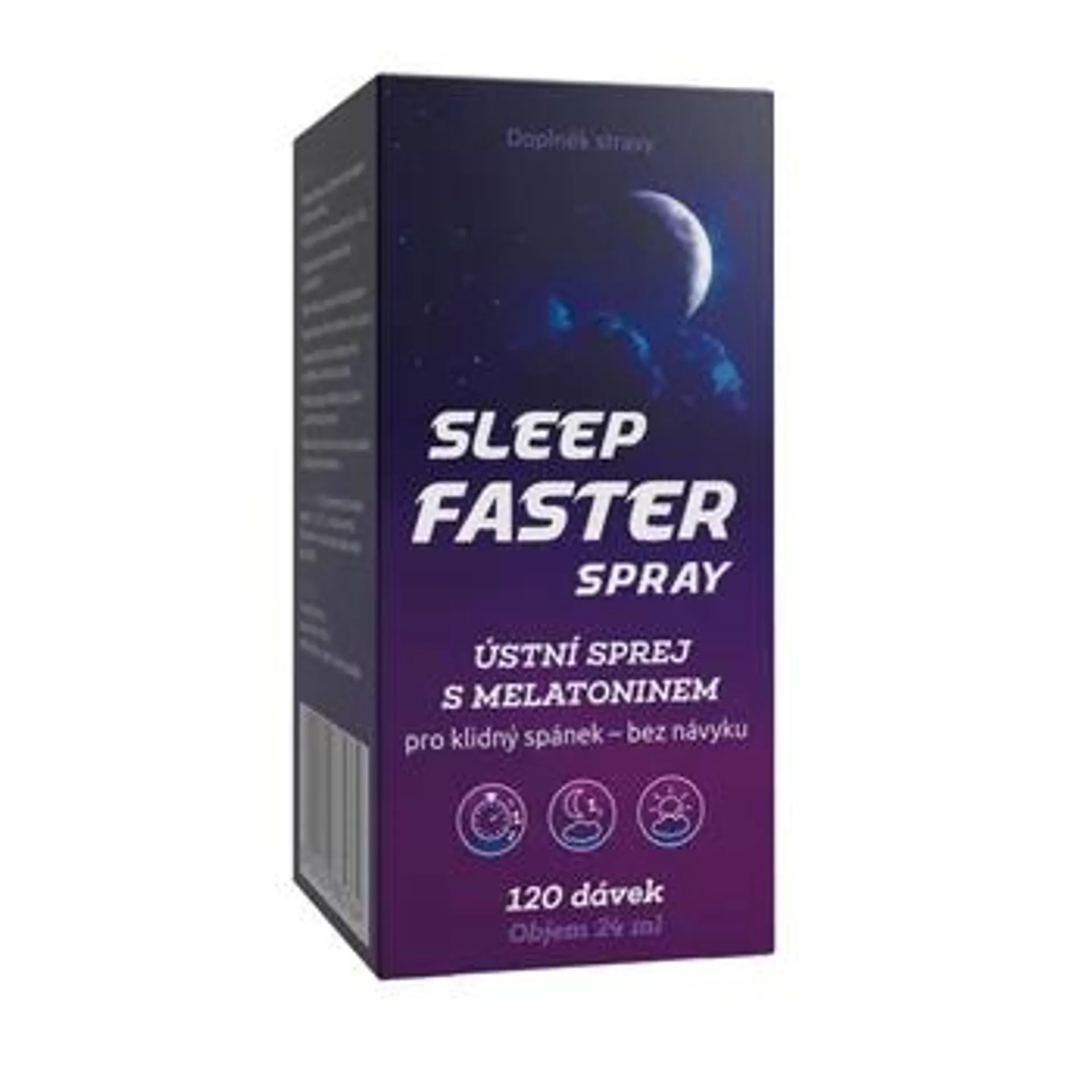 Sleep Faster Ústní sprej s melatoninem 24 ml