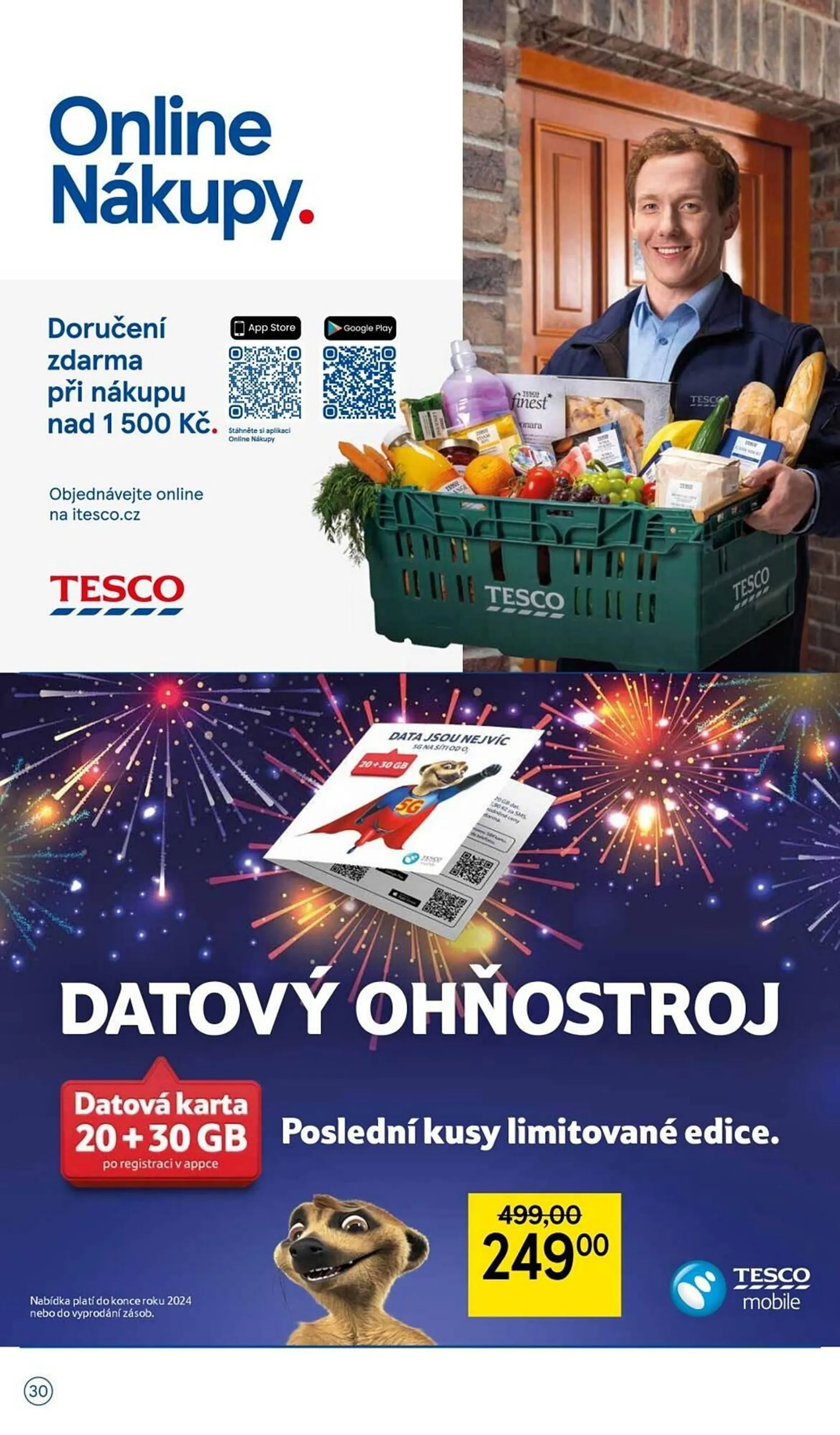 Tesco leták - 23. října 29. října 2024 - Page 30