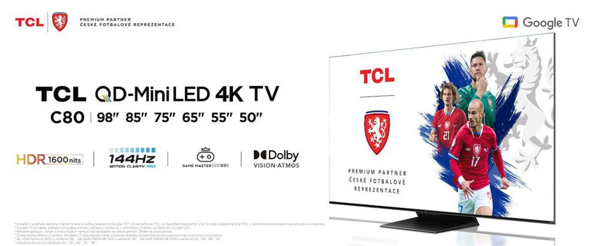 Televize TCL 85C805