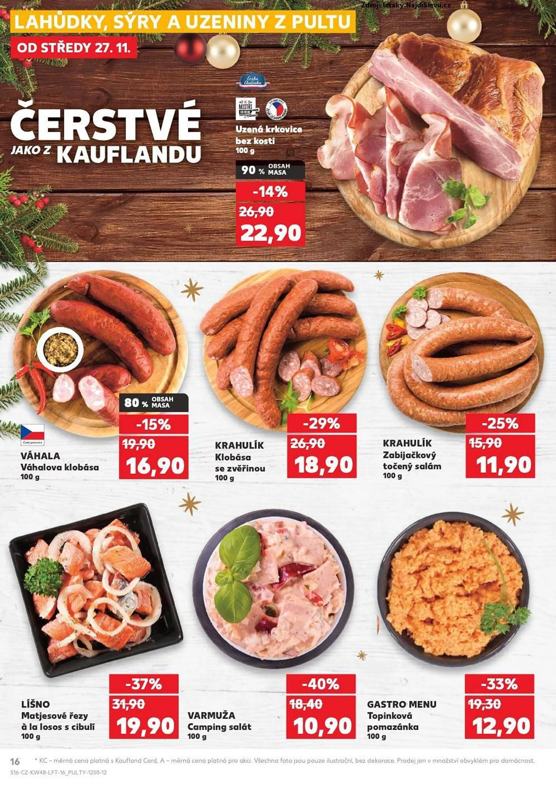 Kaufland leták - 27. listopadu 3. prosince 2024 - Page 16