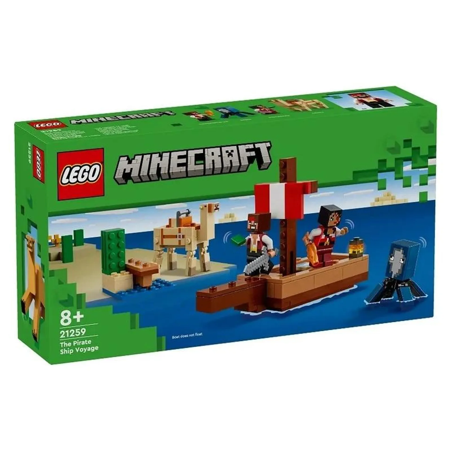 LEGO® Minecraft® Plavba na pirátské lodi 21259