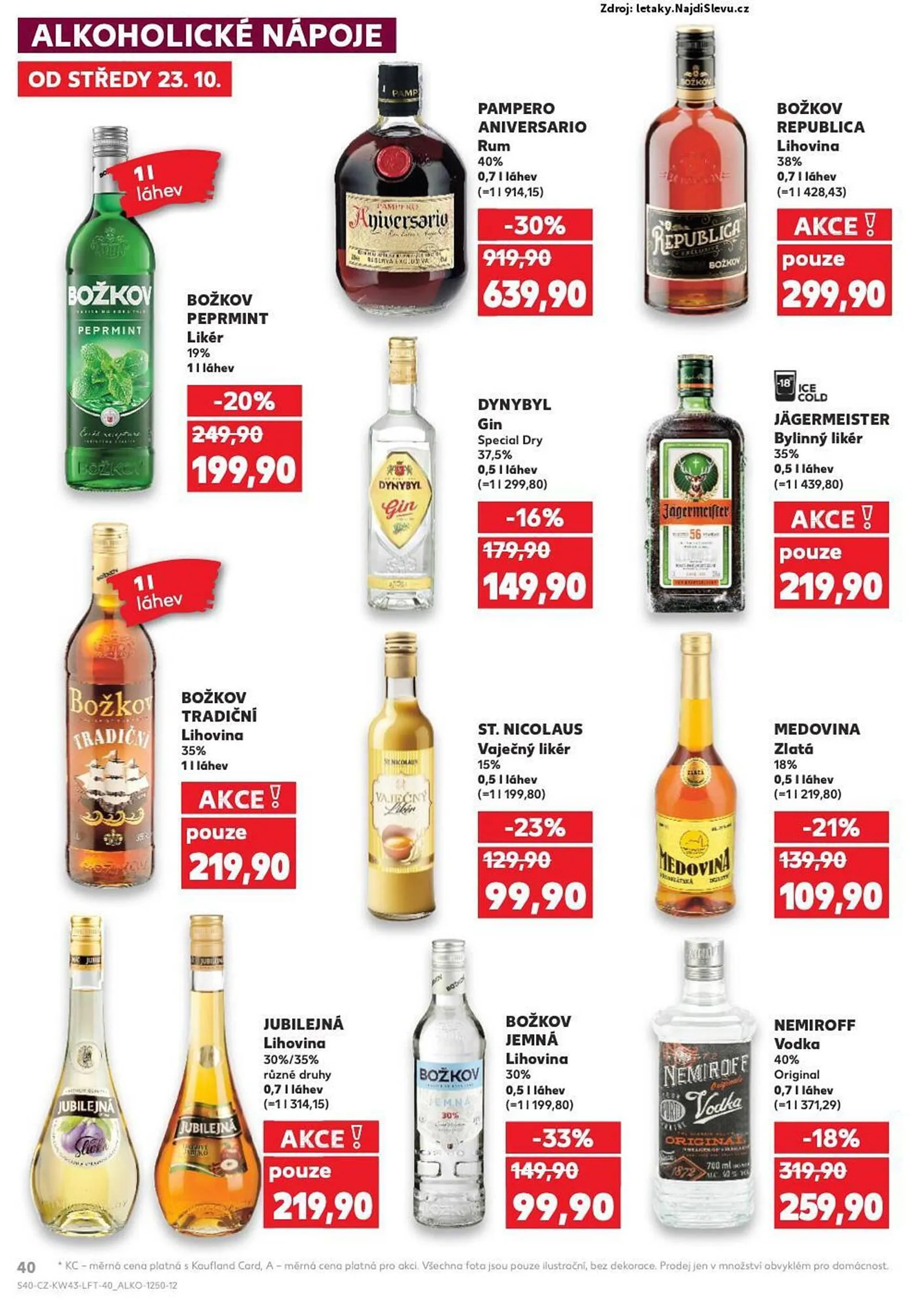 Kaufland leták - 23. října 29. října 2024 - Page 40