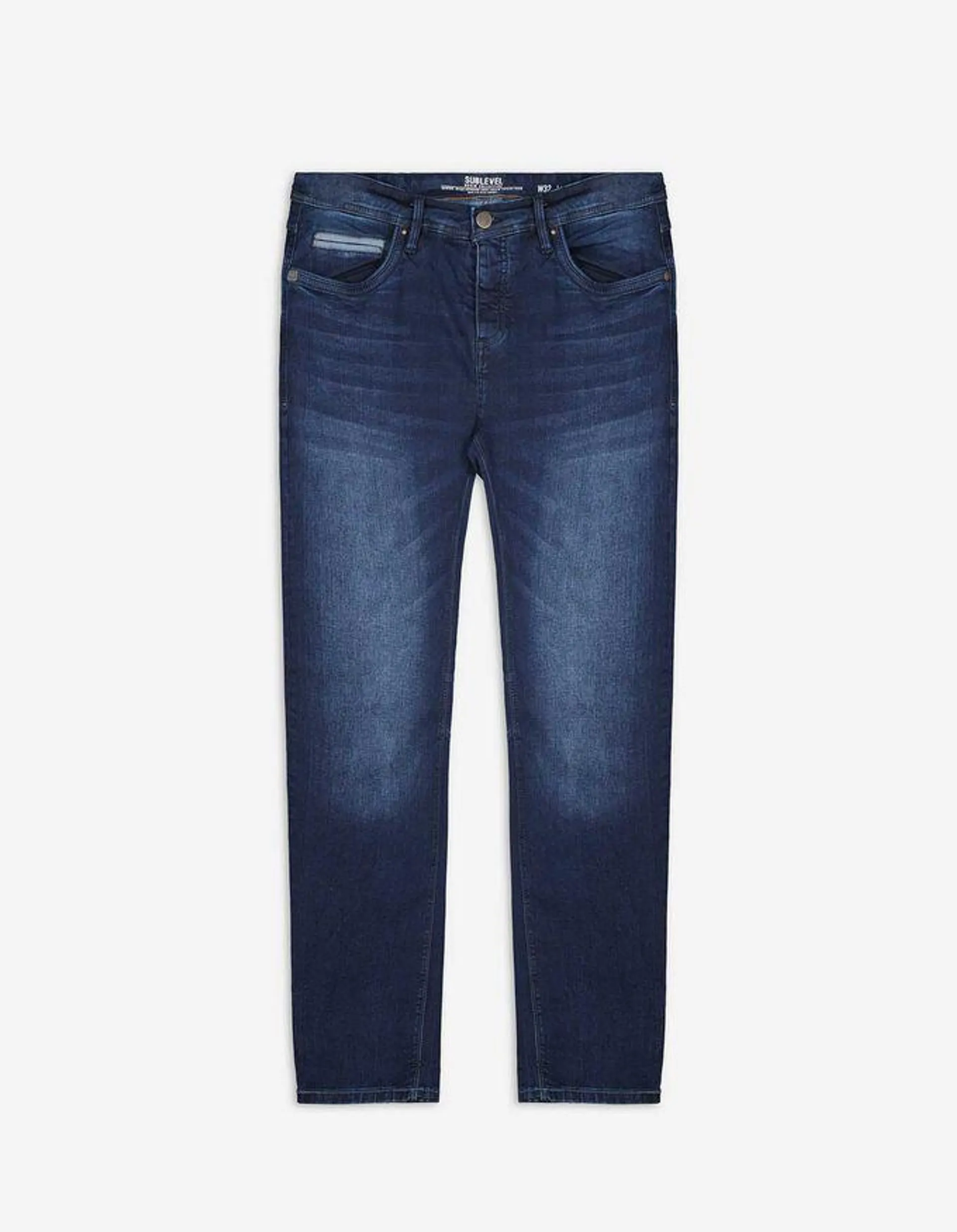 Jeans - Slim Fit - Albastru inchis