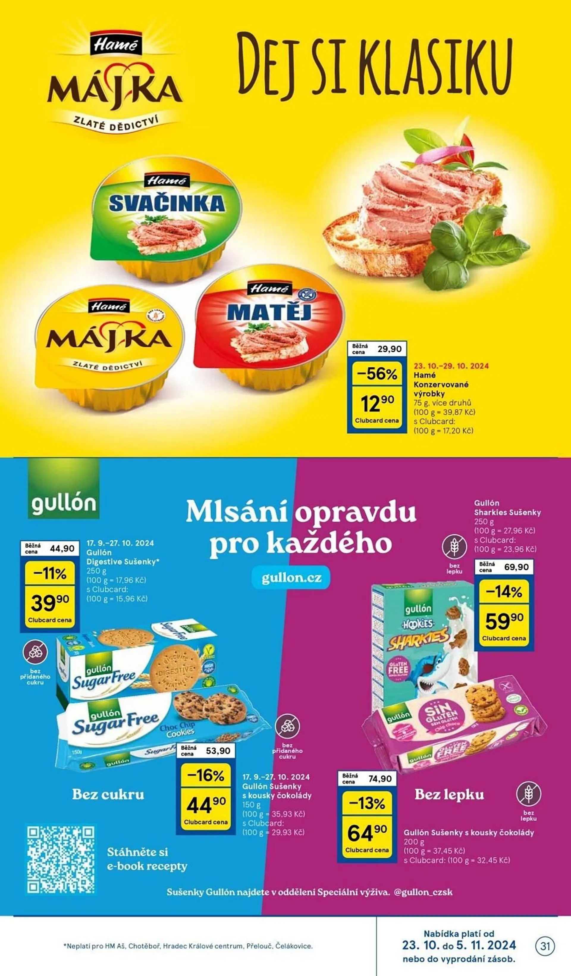 Tesco leták - 23. října 29. října 2024 - Page 31