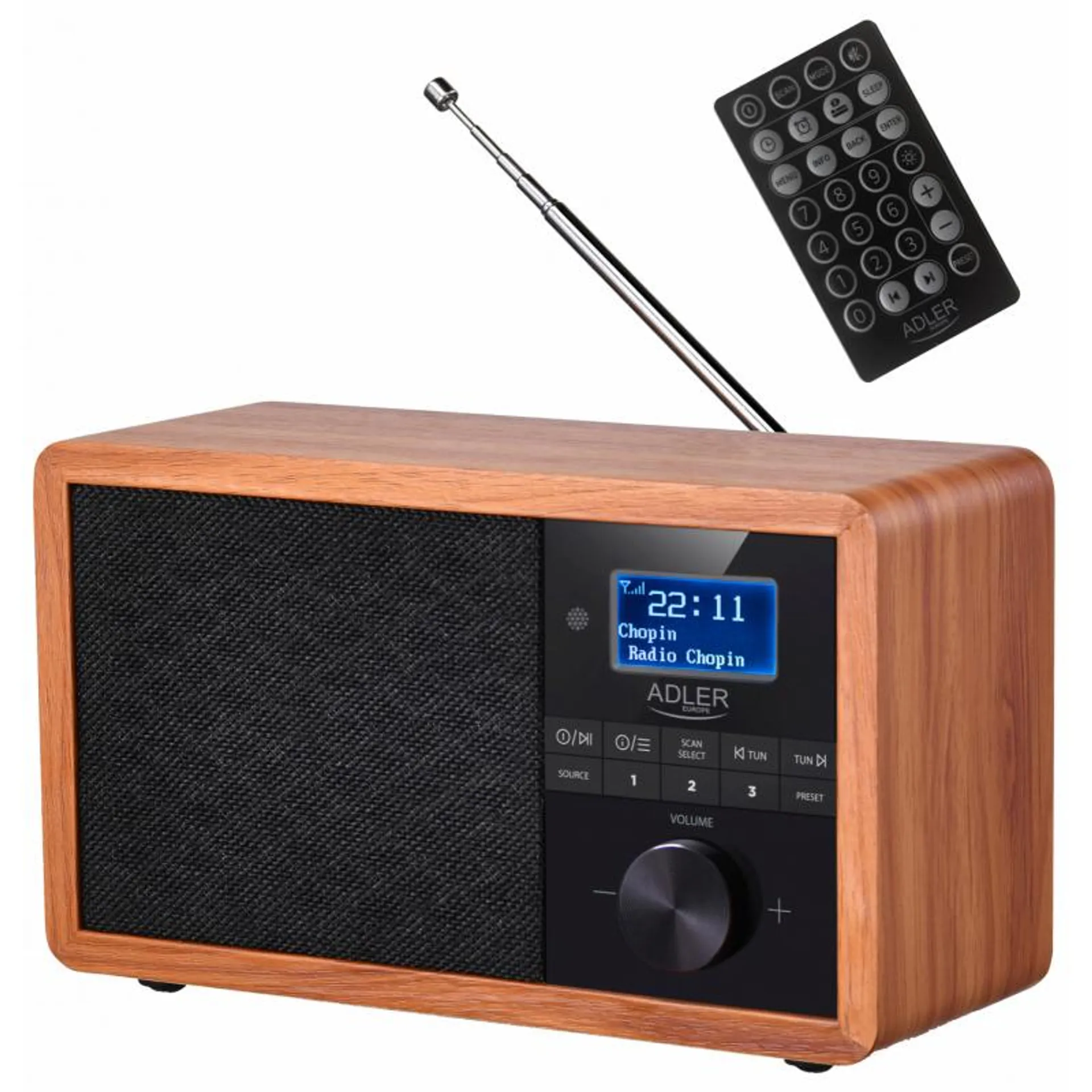 Rádio Adler AD 1184, DAB+, Bluetooth