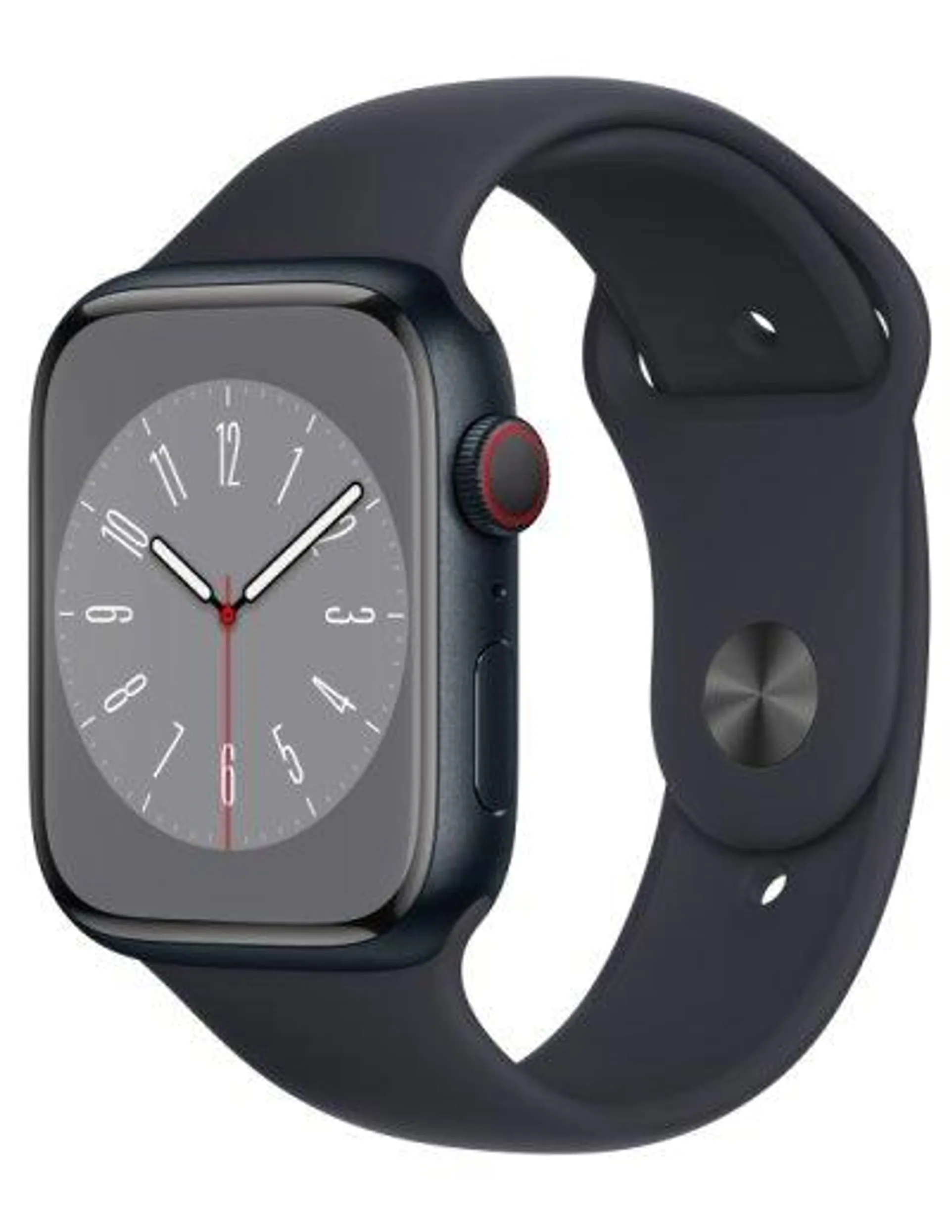 Apple Watch Series 8 Cellular 41mm hliníkové pouzdro - temně inkoustová