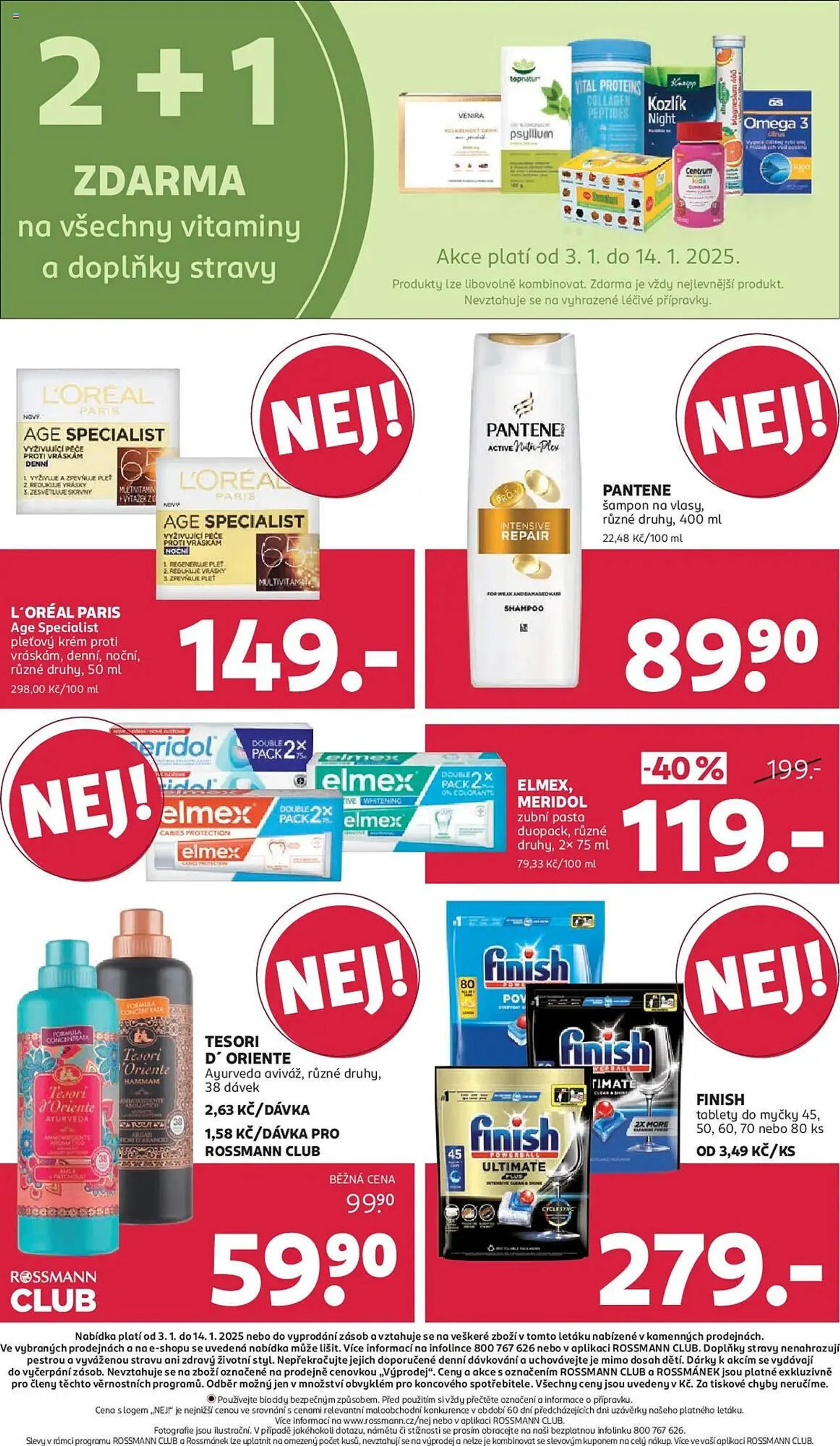 Rossmann leták - 3. ledna 14. ledna 2025 - Page 20