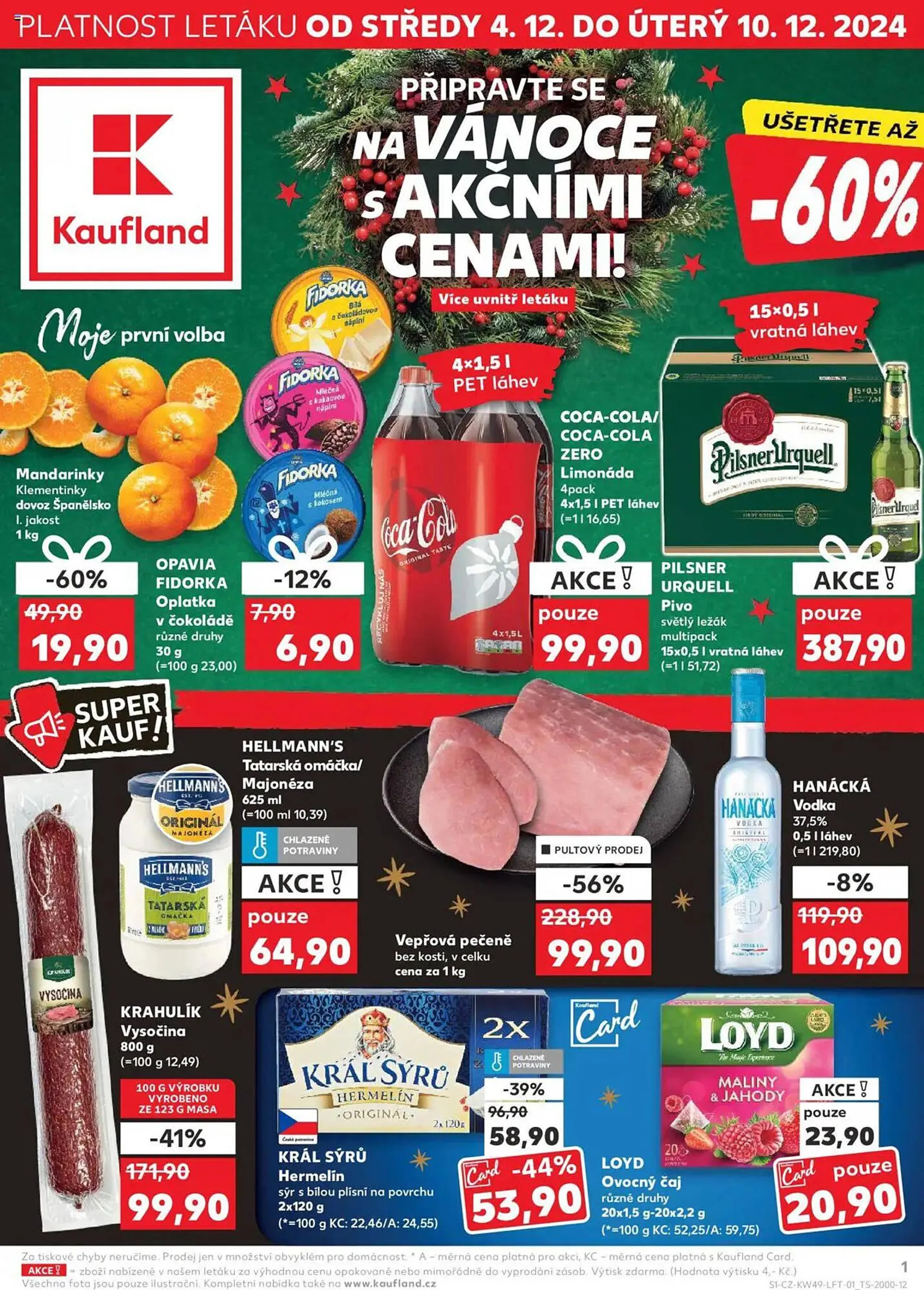 Kaufland leták - 1