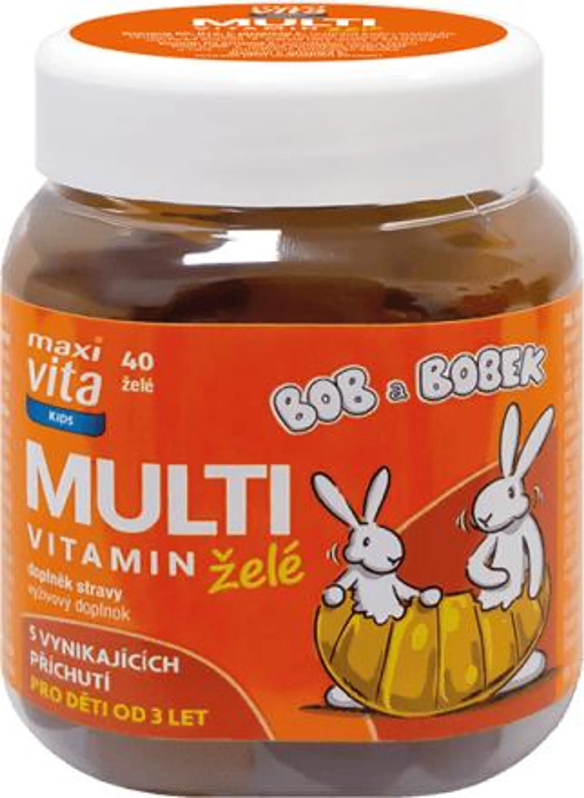 multivitaminy v želé, 40 ks