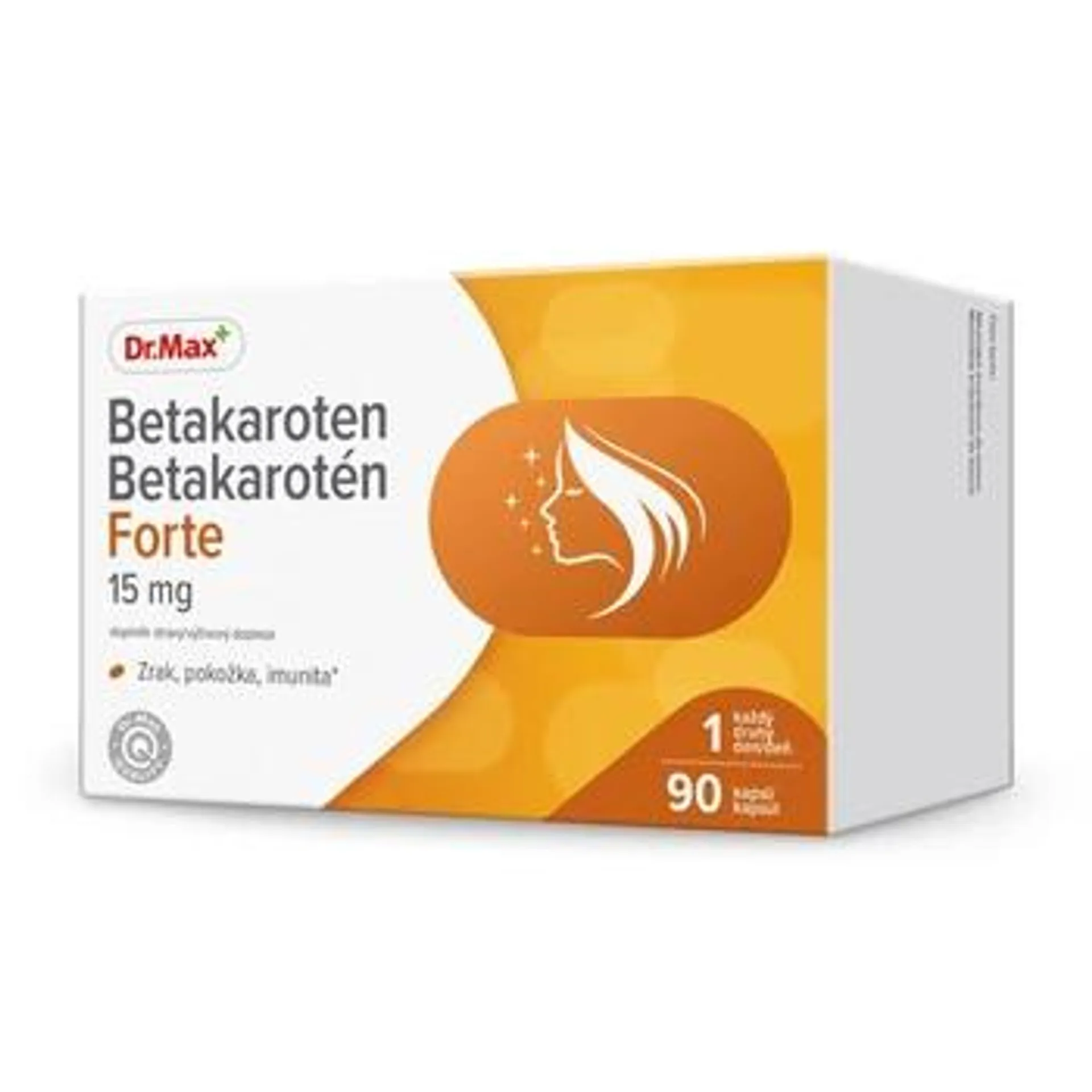 Dr. Max Betakaroten Forte 15 mg 90 kapslí