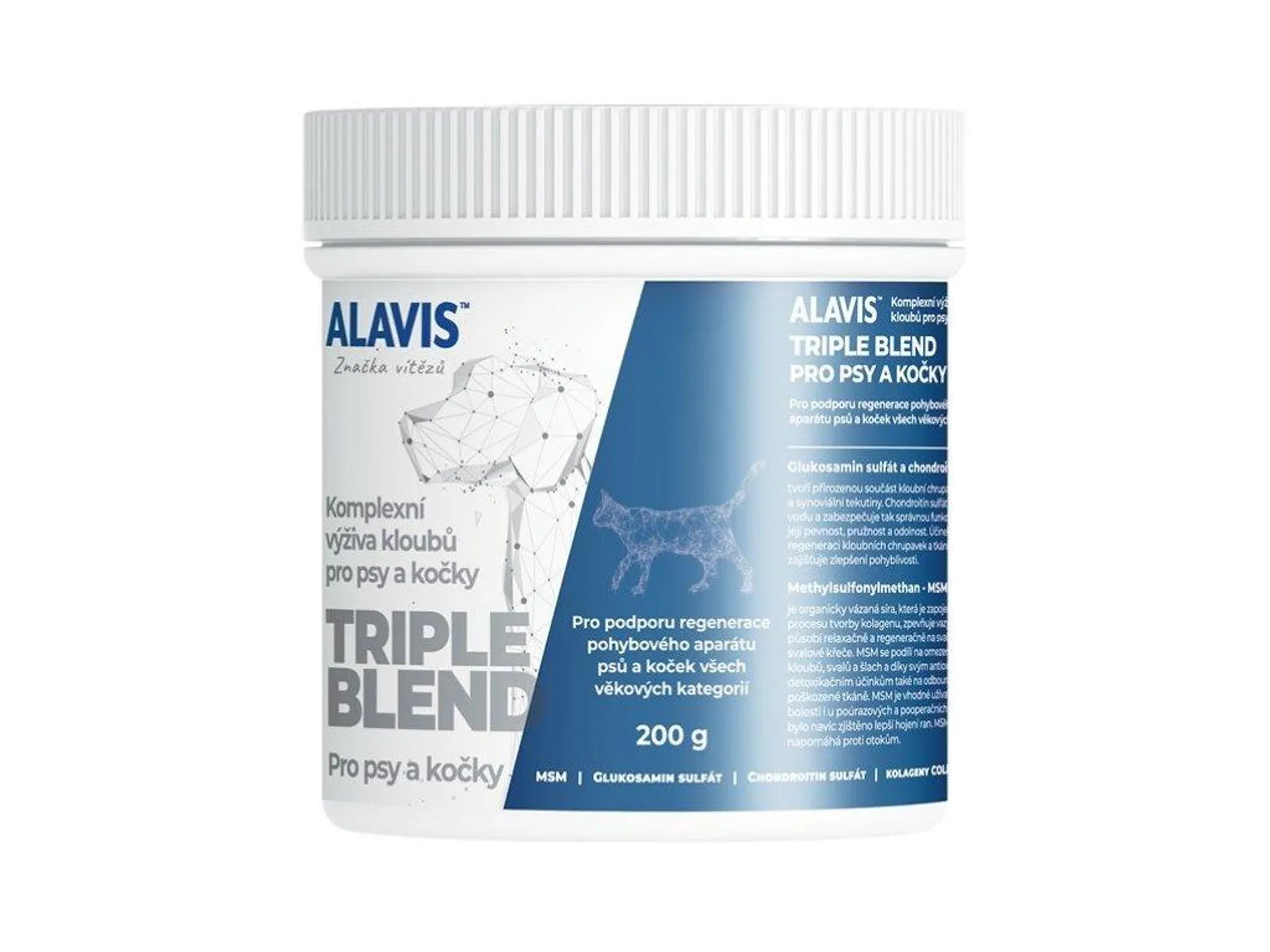 Alavis Triple blend pro psy a kočky 200g