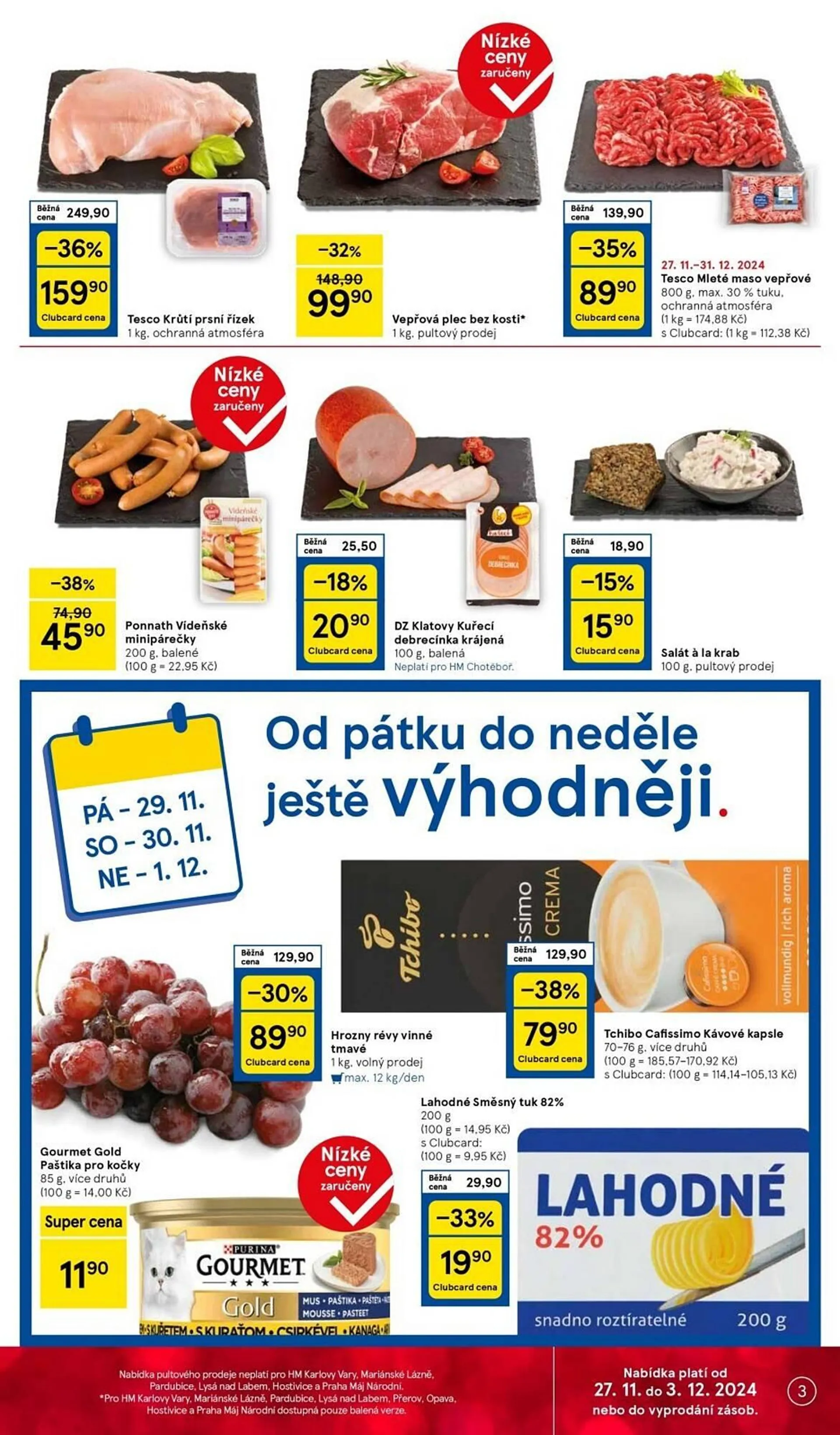 Tesco leták - 27. listopadu 3. prosince 2024 - Page 3