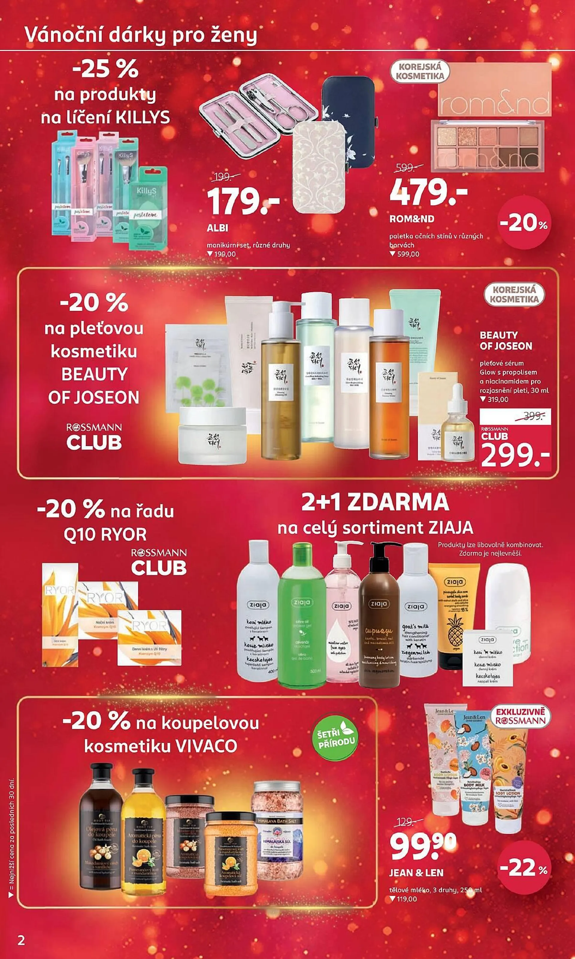 Rossmann leták - 4. prosince 17. prosince 2024 - Page 2