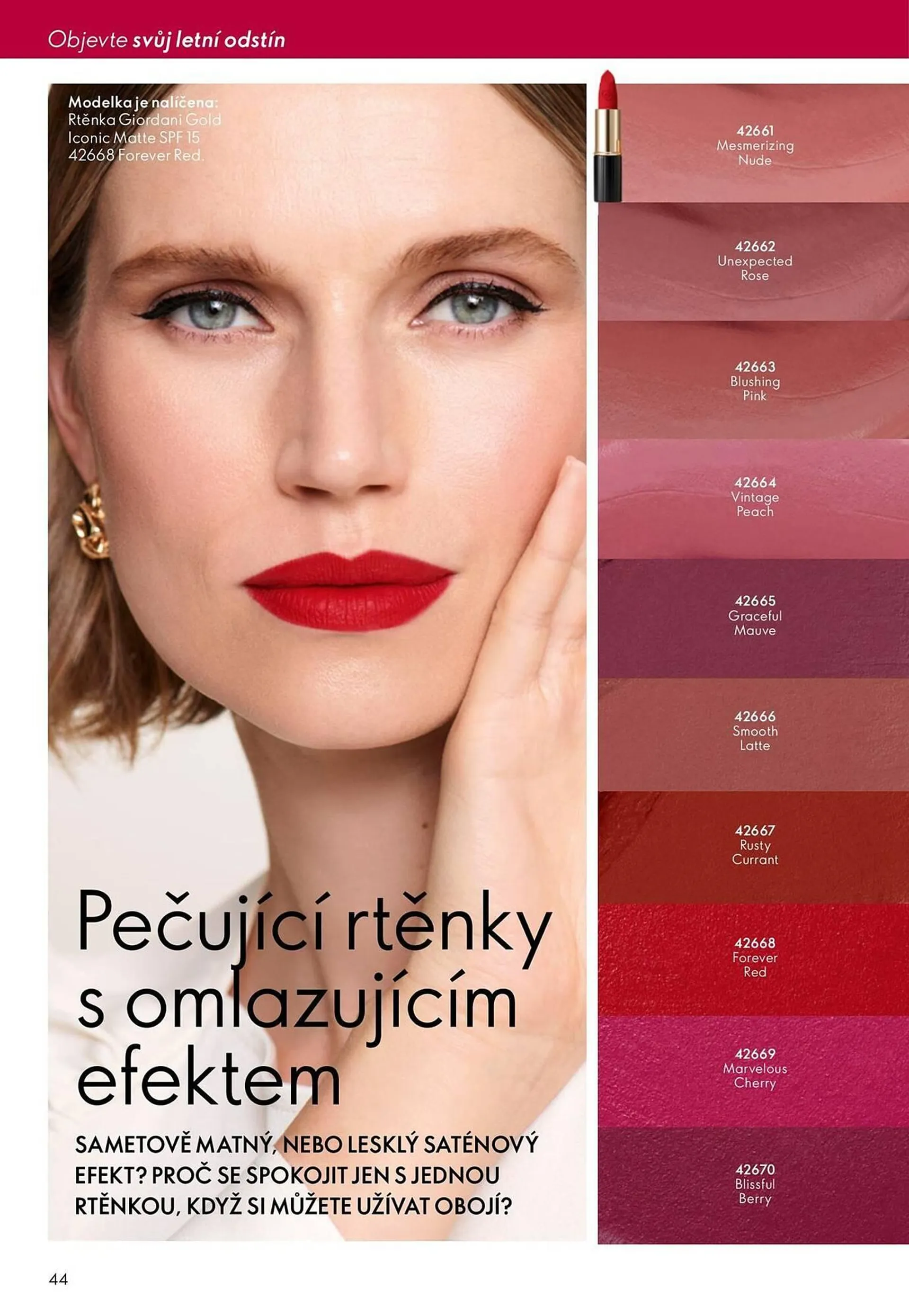 Oriflame leták - 9. července 29. července 2024 - Page 44