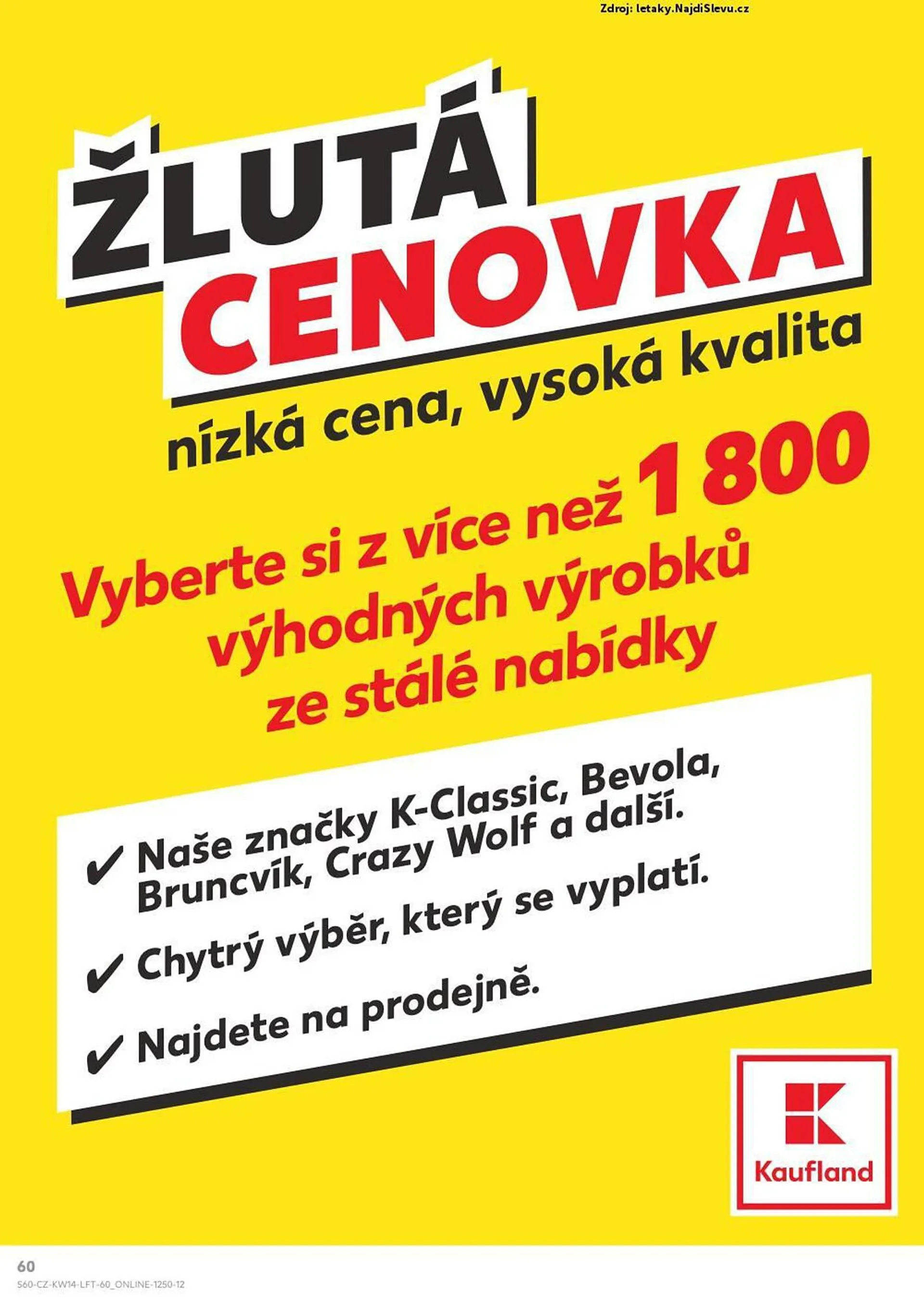 Kaufland leták - 2. dubna 9. dubna 2024 - Page 60