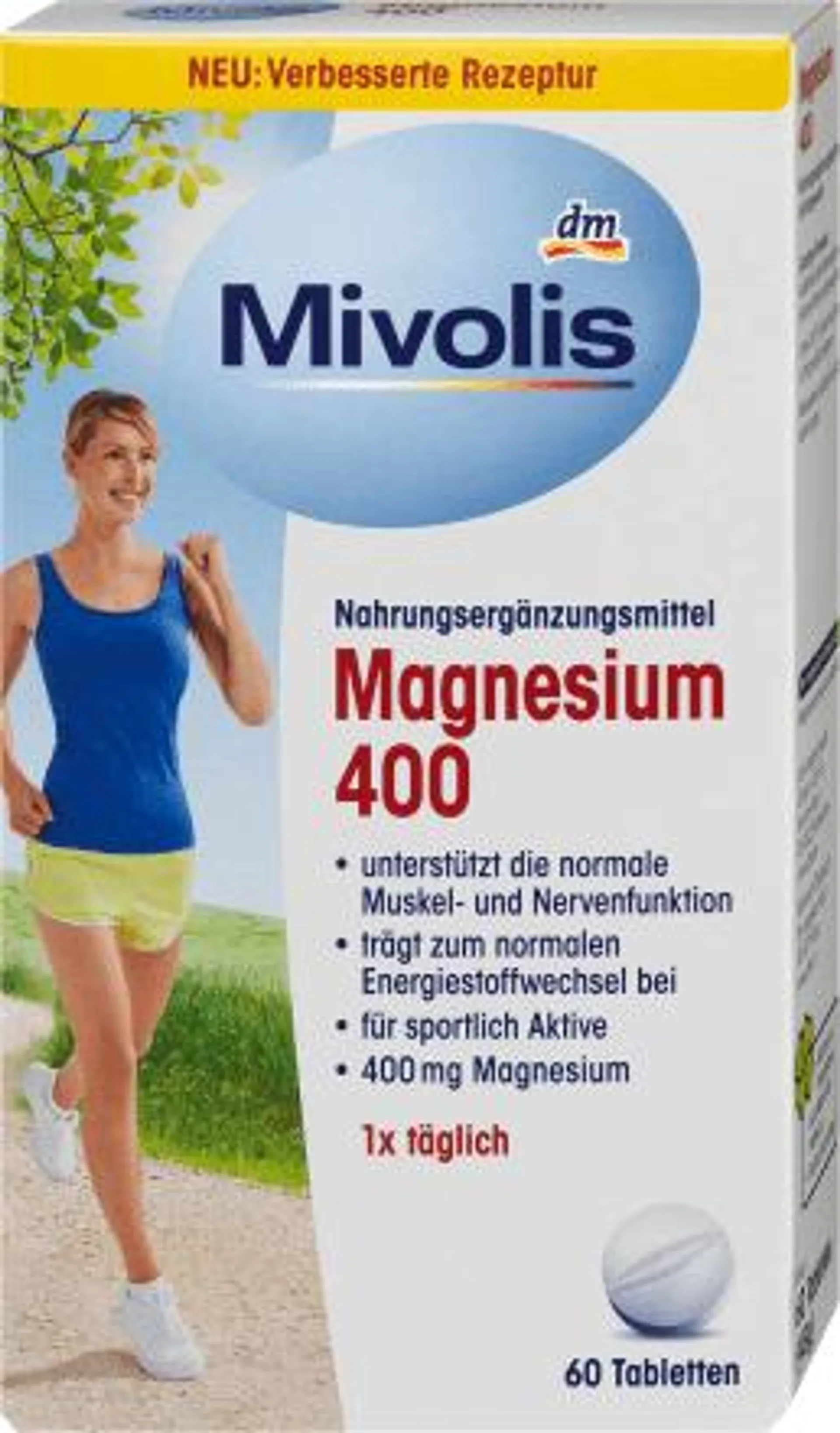 dražé Magnesium 400, 48 g