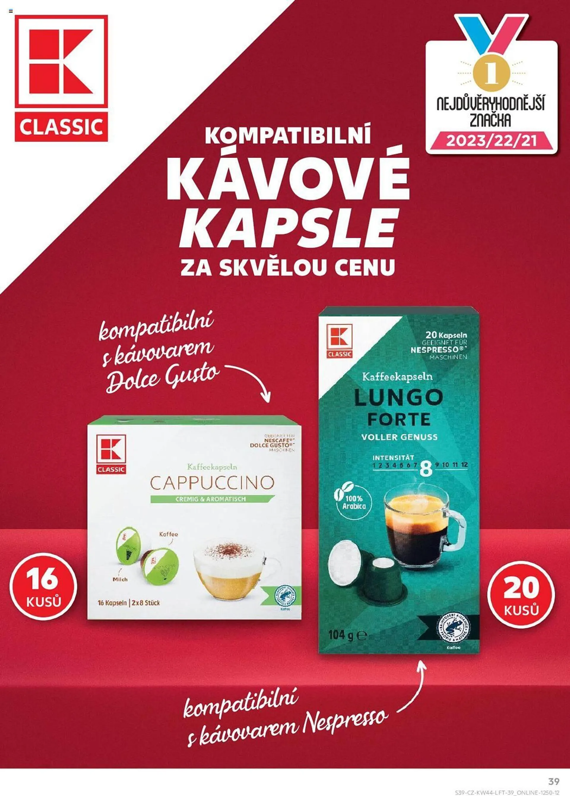 Kaufland leták - 30. října 5. listopadu 2024 - Page 39