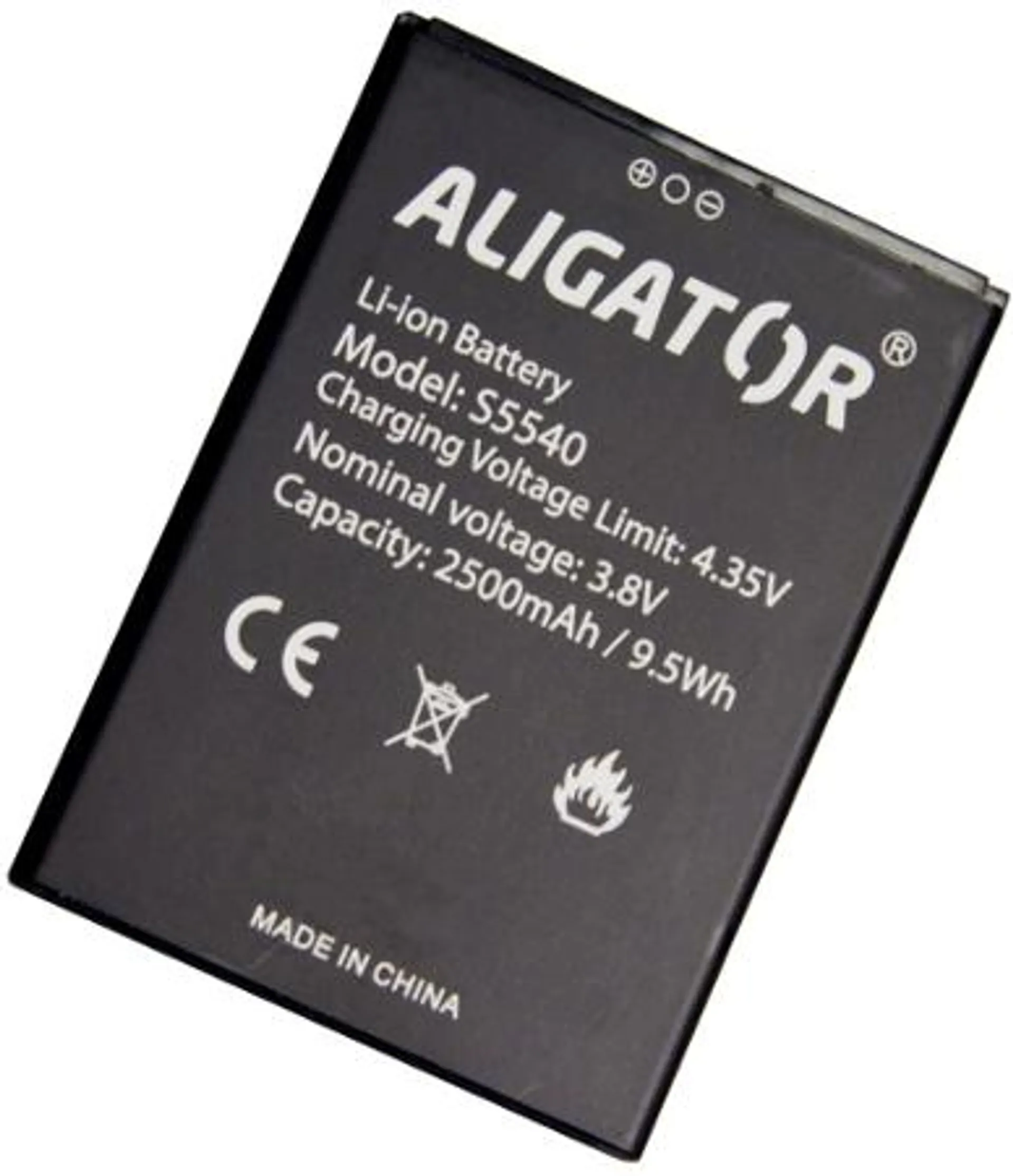 Baterie ALIGATOR S5540 Duo, originální